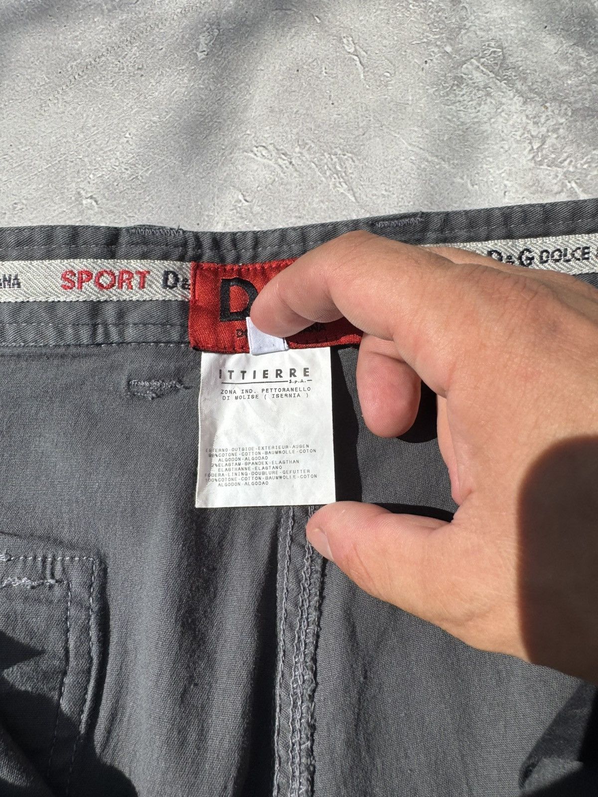 Dolce & Gabbana Dolce Gabbana Chino Side Pocket Pants Size US 34 / EU 50 - 8 Thumbnail