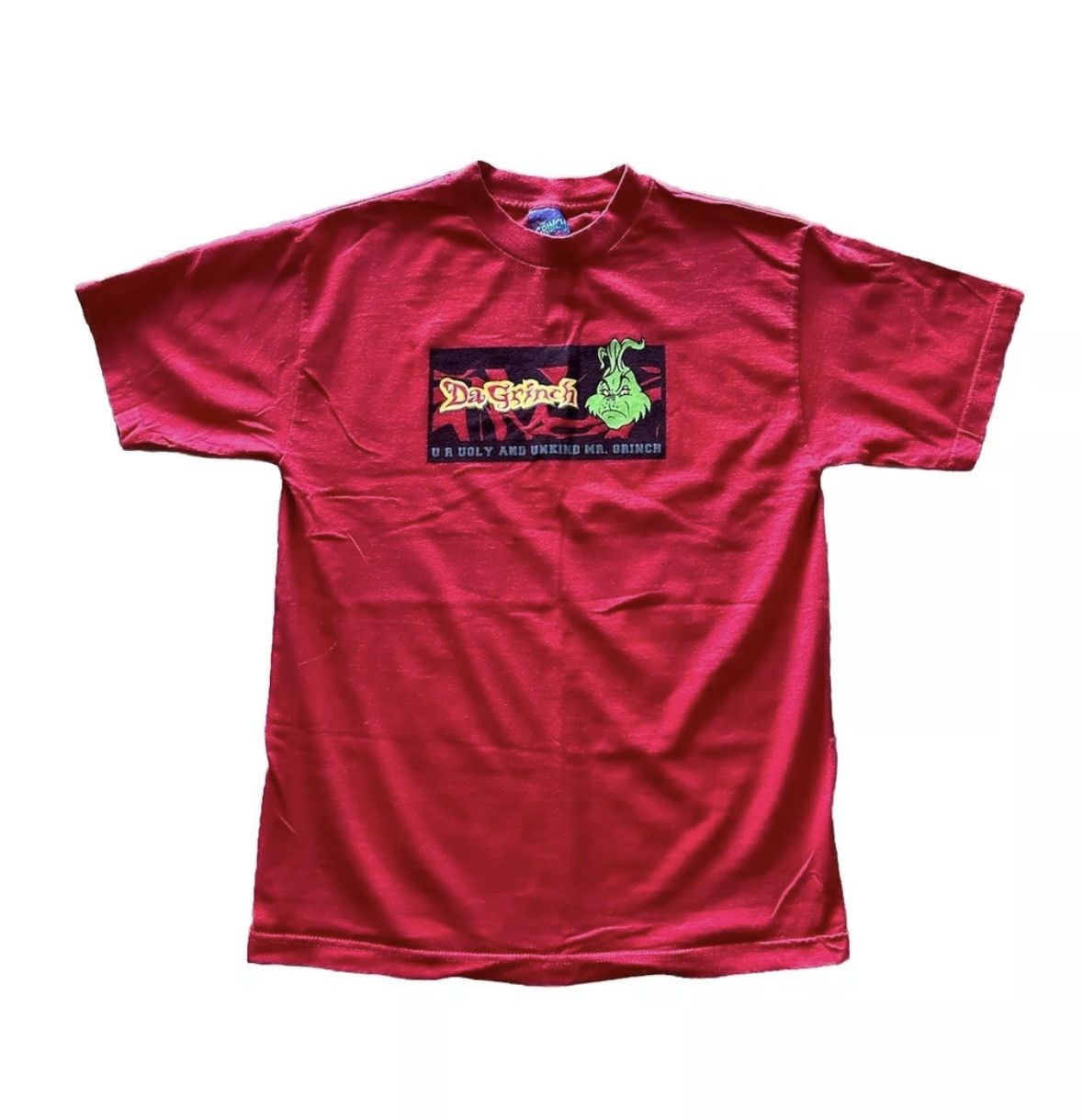 Disney × Vintage Vintage 2000 Y2K Dr Seuss’ Da Grinch Movie Promo Tee Size US M / EU 48-50 / 2 - 1 Thumbnail