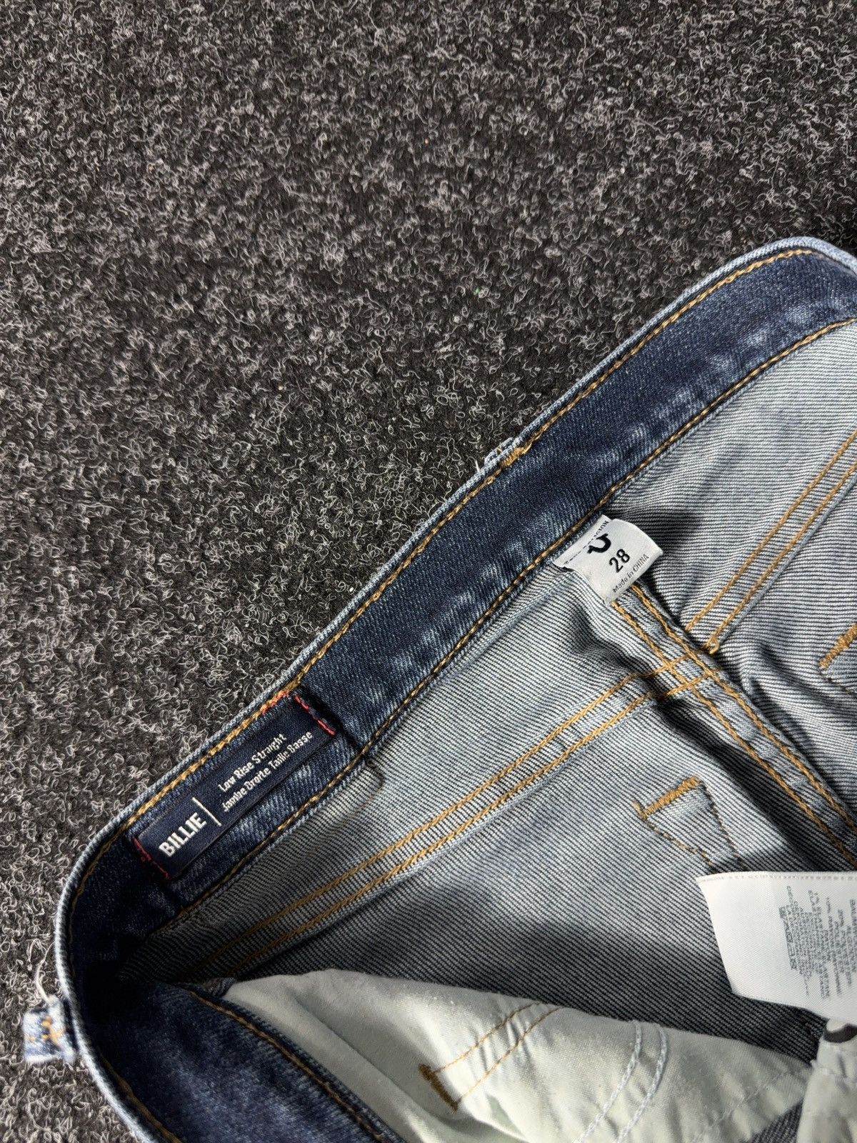 Jean × True Religion × Vintage Women's Y2K Vintage True Religion Jeans skinny jeans Pants Size 28" / US 6 / IT 42 - 8 Thumbnail