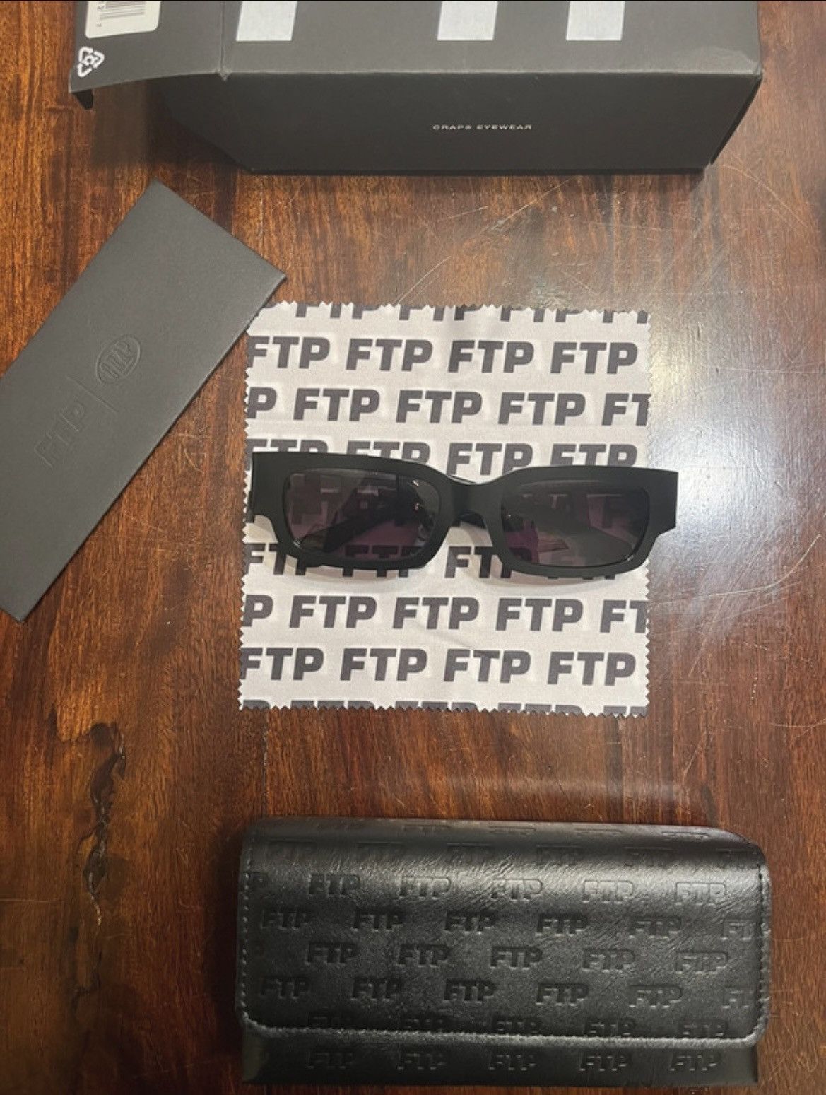 FUCT × Fuck The Population FTP x Crap eyewear Steel sunglasses MATTE BLACK Size ONE SIZE - 2 Thumbnail