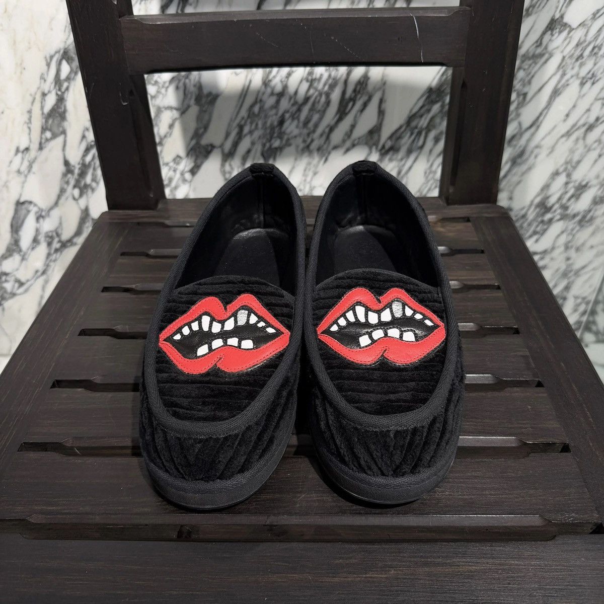 Chrome Hearts 42 Chrome Hearts Corduroy Slippers Slop on Size US 9 / EU 42 - 2 Thumbnail