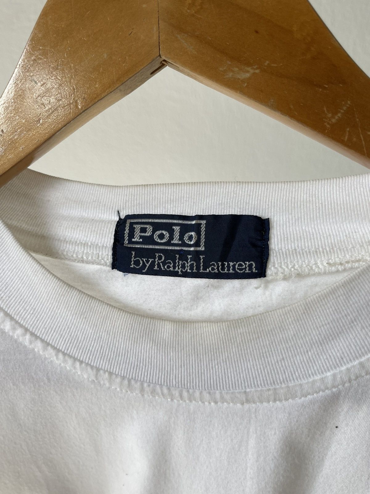 Polo Ralph Lauren × Ralph Lauren Vintage Polo Ralph Lauren Flag Tee Size US L / EU 52-54 / 3 - 8 Thumbnail