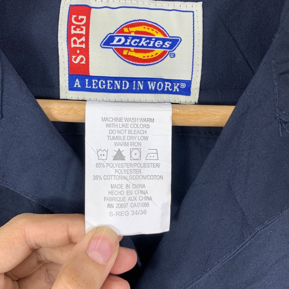 Dickies Vintage DICKIES USA Mechanic Engineer Jumpsuits Wear Overall Size 34" / US 12 / IT 48 - 9 Thumbnail