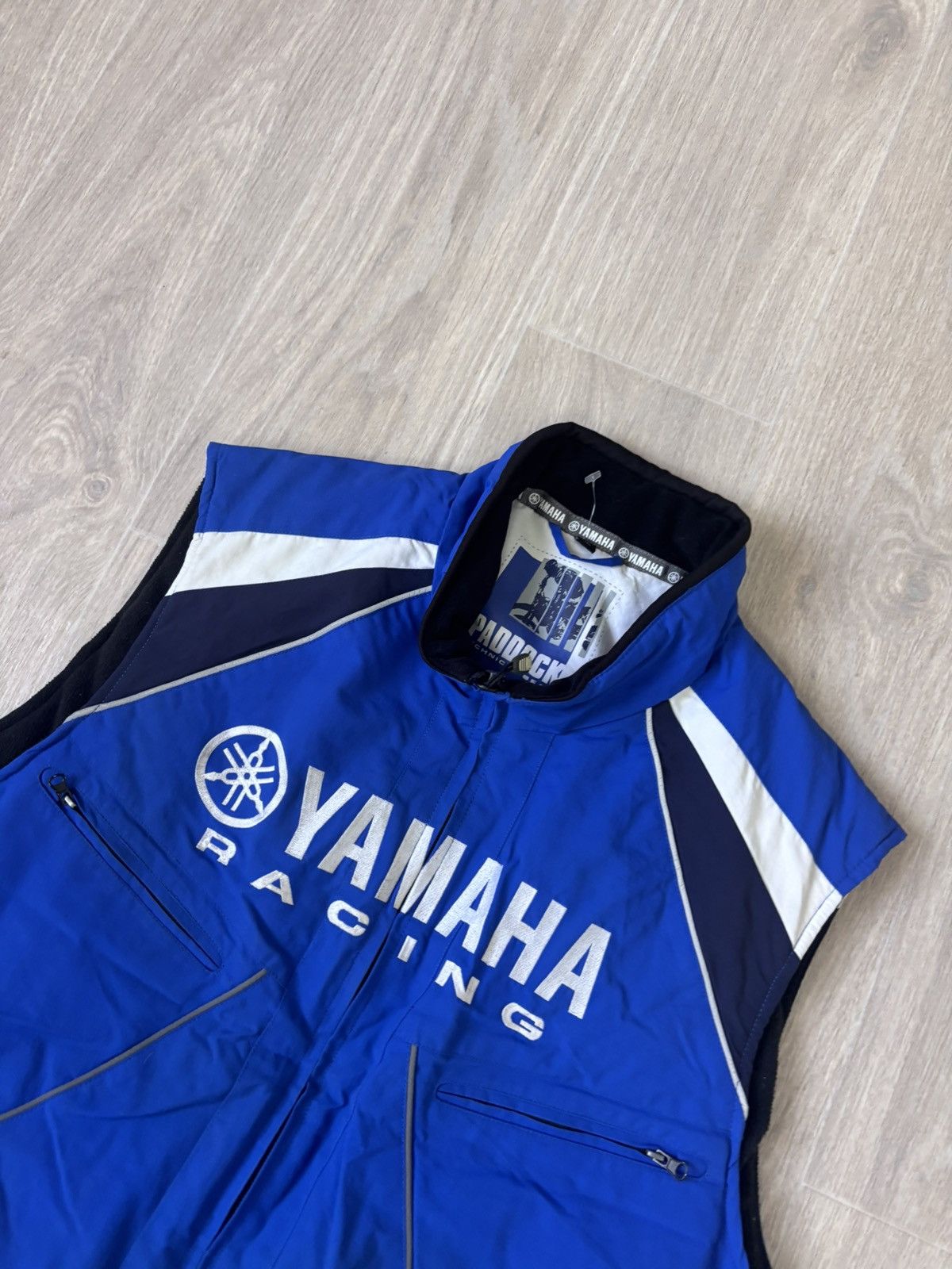 Yamaha Vintage Yamaha Racing vest 90s rare Size US XL / EU 56 / 4 - 4 Thumbnail