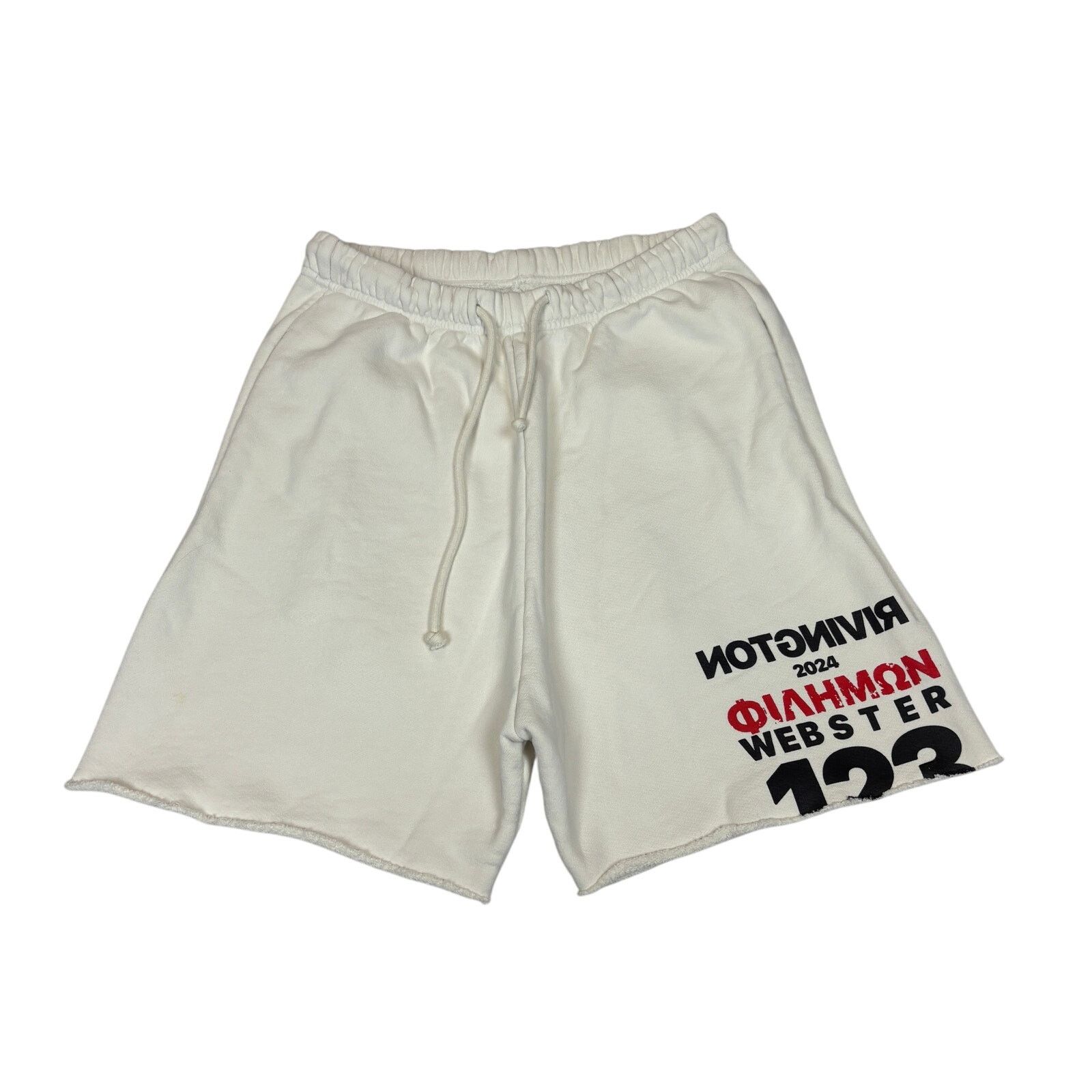 RRR-123 Rivington Roi Rebis Philemon RRR123 Max White Shorts XL Size US 31 - 1 Thumbnail