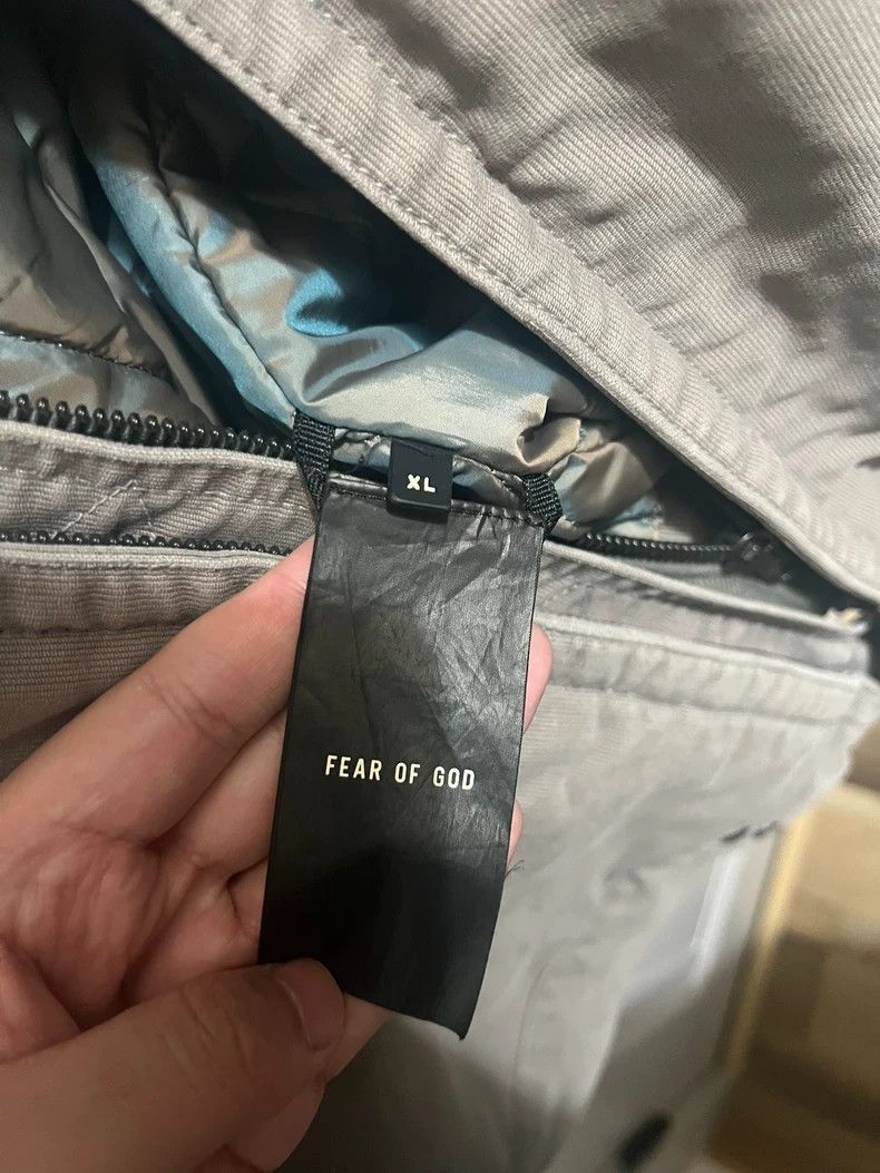 Fear of God Fear of God God gray patch jacket Size US XL / EU 56 / 4 - 5 Thumbnail