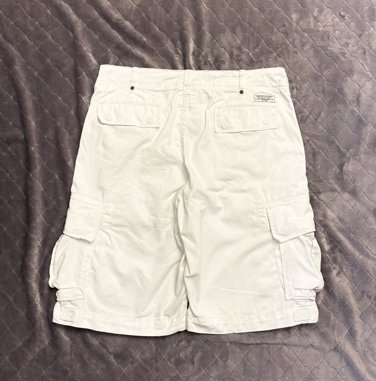 Polo Ralph Lauren × Ralph Lauren × Vintage Vintage Polo Ralph Lauren Cargo Shorts Size US 34 / EU 50 - 4 Thumbnail
