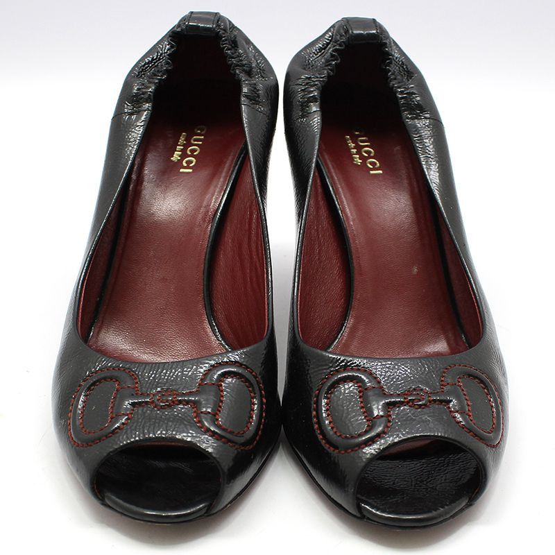 Gucci Archive Gucci square toe block heel pumps mules | Grailed