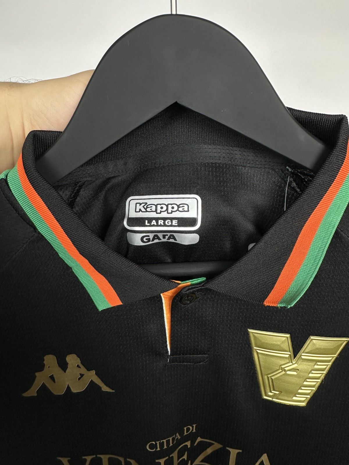 Kappa Venezia FC Home Jersey Bloke Core Long Sleeve Polo Men’s L Size US L / EU 52-54 / 3 - 8 Thumbnail