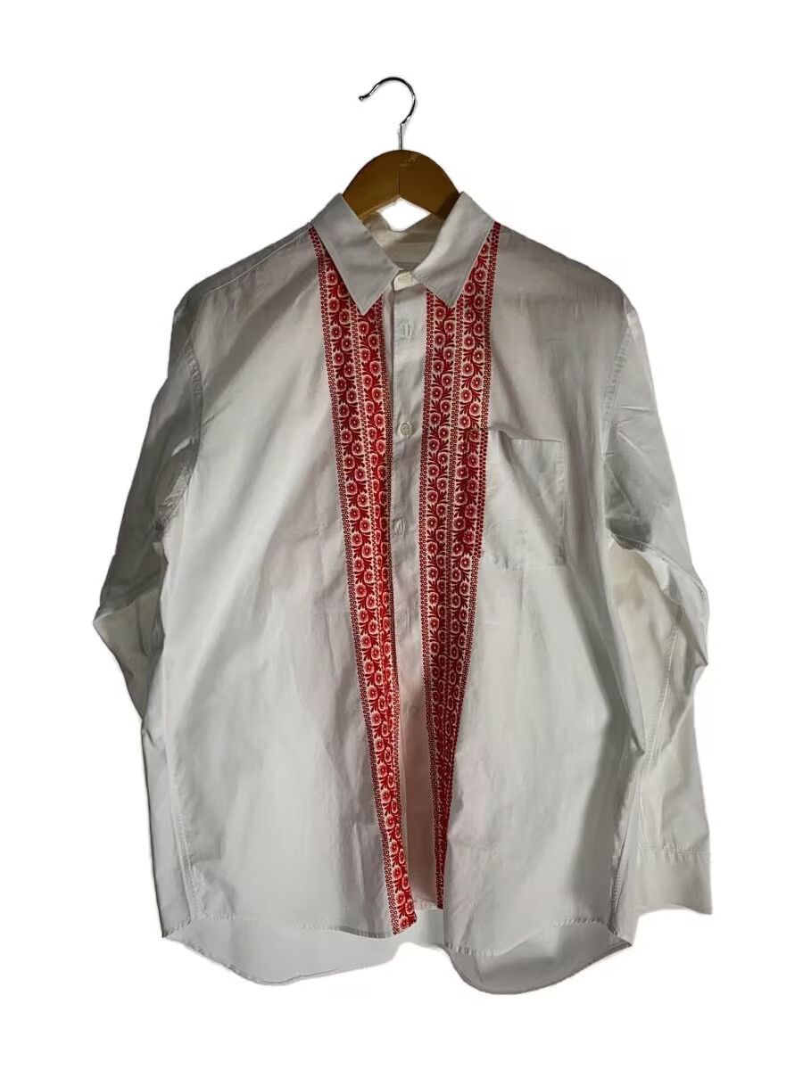 Comme des Garcons × Comme des Garcons SHIRT Patchwork Striped Button Shirt Size US M / EU 48-50 / 2 - 1 Thumbnail