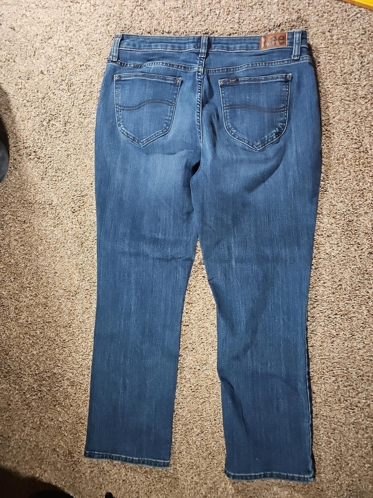 Lee Lee 14 Short Blue Jeans Size 36" / US 14 / IT 50 - 6 Thumbnail