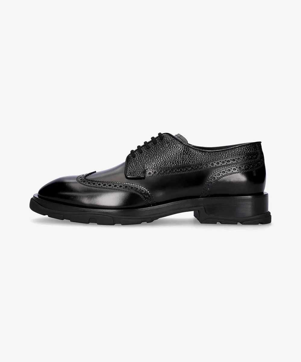 Alexander McQueen o1w1db10725 Shoes in Black Size US 12.5 / EU 45-46 - 1 Thumbnail