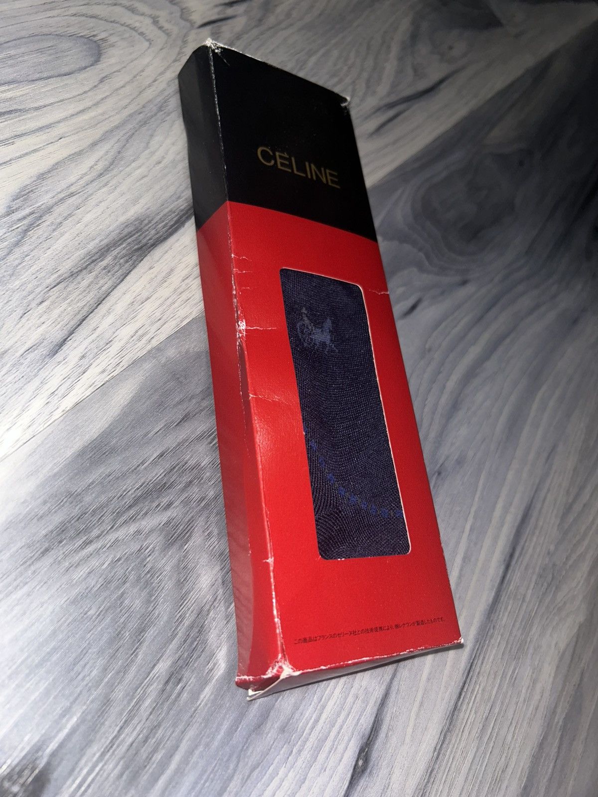 Celine Celine Navy Blue Men’s Dress Socks Size ONE SIZE - 9 Thumbnail