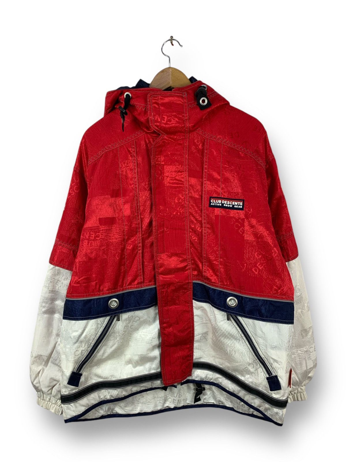 Descente Rare! Vintage Club Descente Active Snow Gear Jacket Size US L / EU 52-54 / 3 - 1 Thumbnail