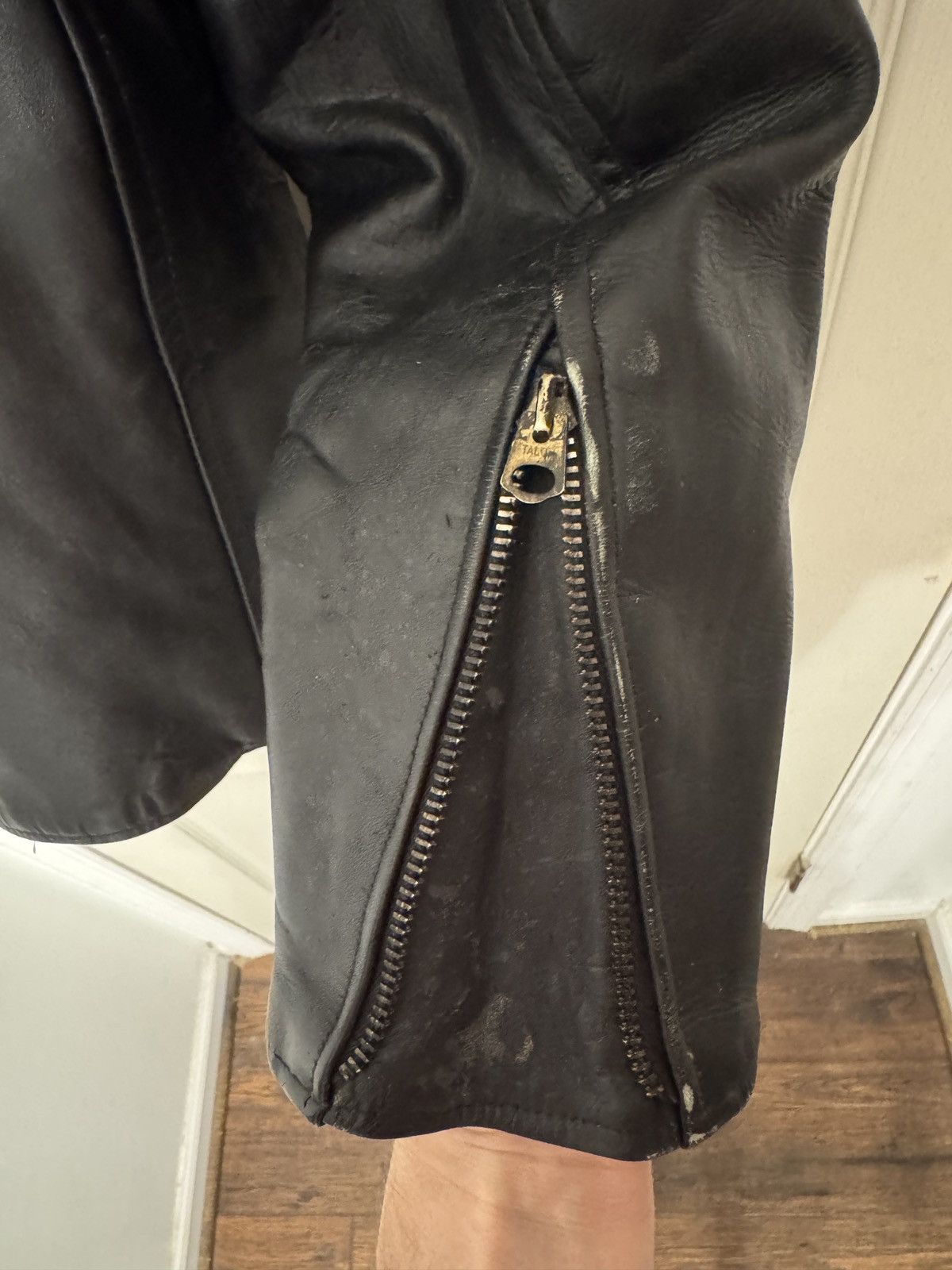 Vintage Rare 50s Guide Master by Wolf of Boston Leather Jacket Size XS / US 0-2 / IT 36-38 - 12 Thumbnail