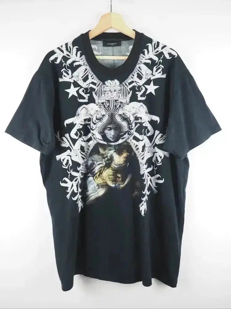 Givenchy Givenchy 12FW Tisci Holy Angle Tee-2505 Size US L / EU 52-54 / 3 - 1 Thumbnail