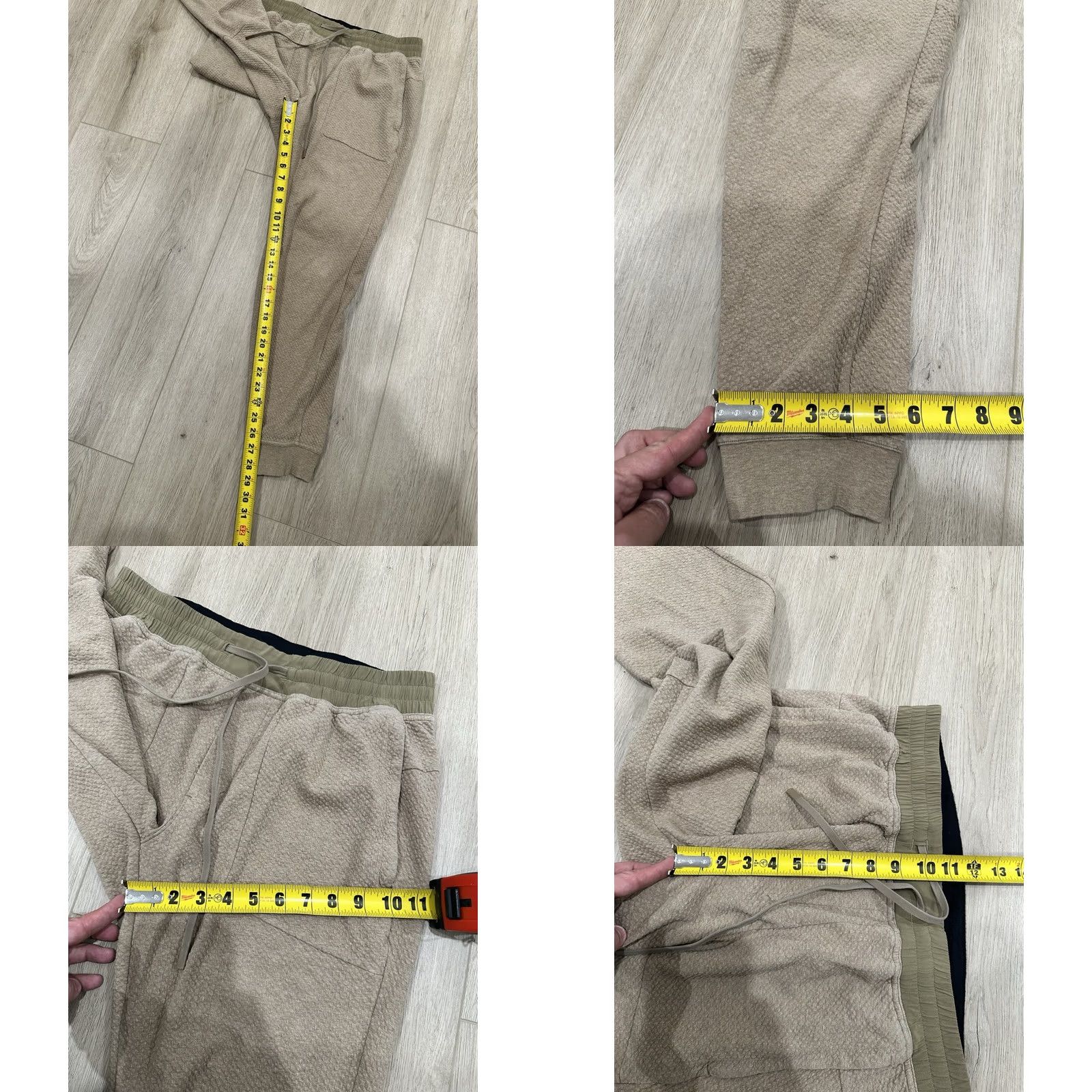Lululemon Lululemon Men's Beige Textured Jogger Pants Size Large Size US 33 - 9 Thumbnail