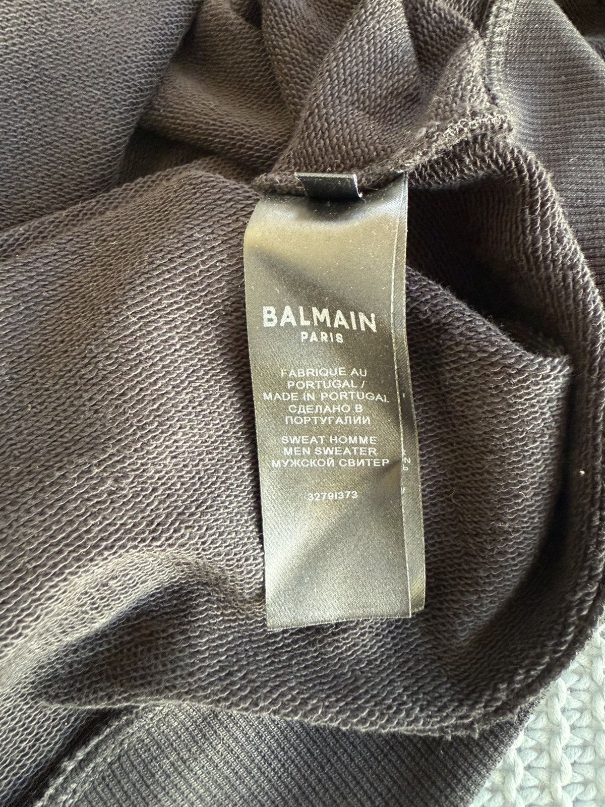 Balmain Balmain coin logo sweatshirt Size US L / EU 52-54 / 3 - 6 Thumbnail