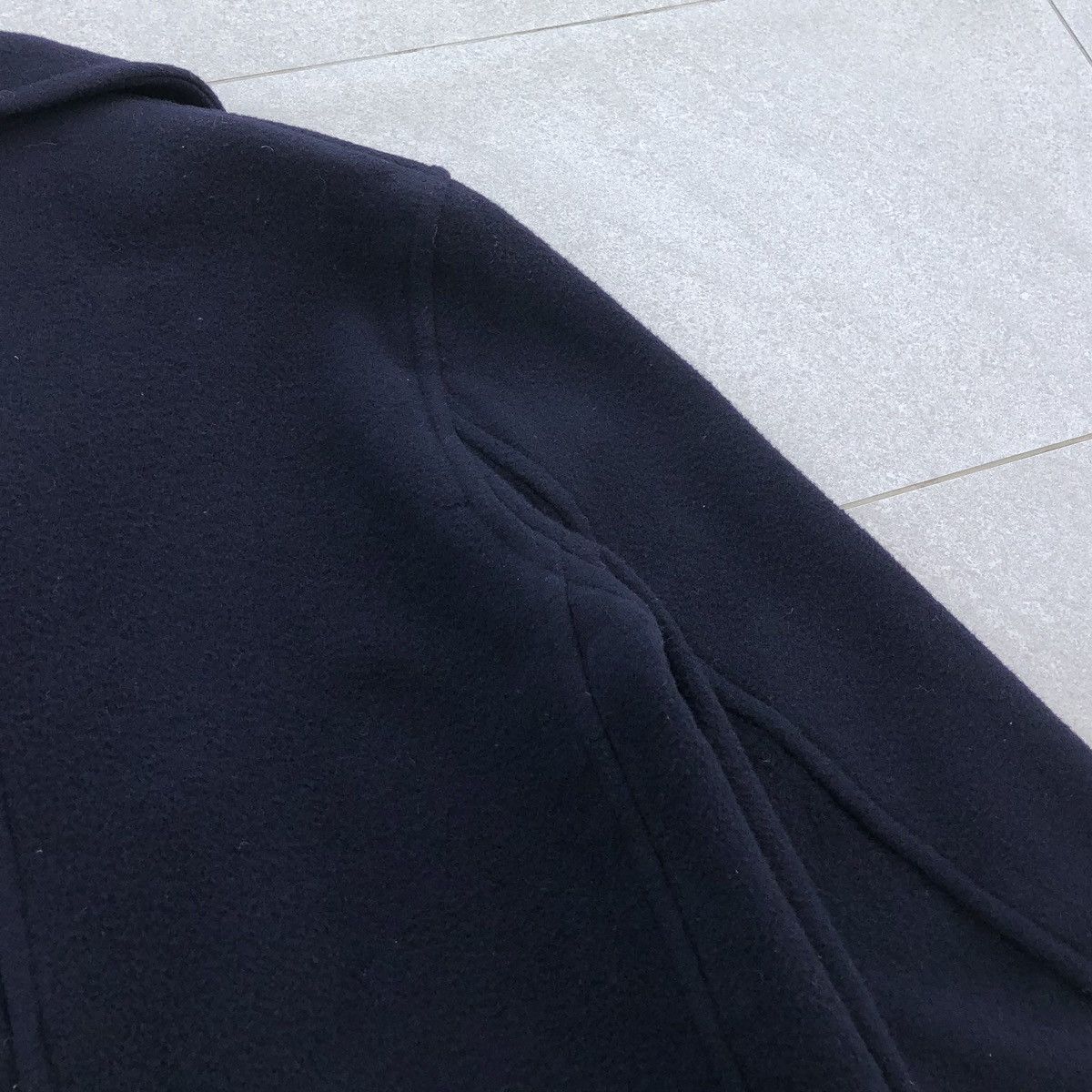Beverly Hills Polo Club Vintage Polo Club Navy Blue Wool Peacoat Jacket Size US L / EU 52-54 / 3 - 15 Thumbnail