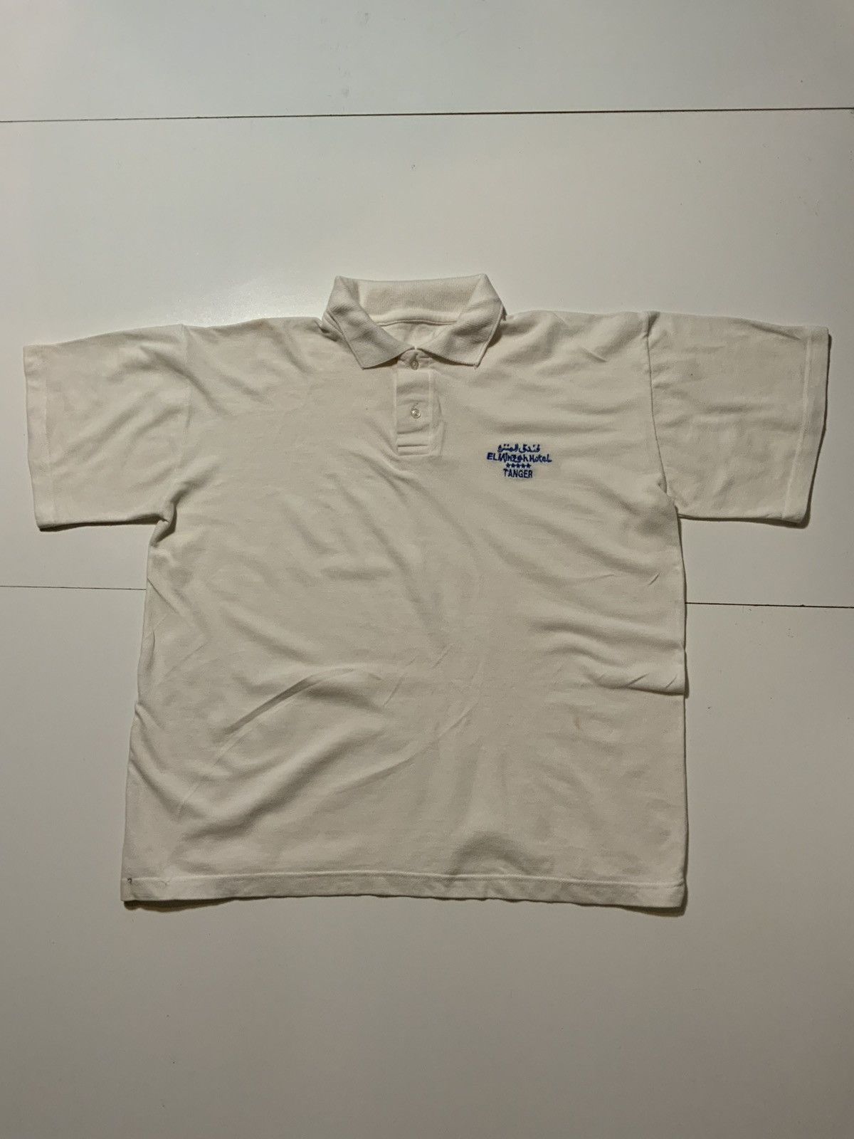 Vintage Vintage El Minzah Hotel Tanger Morocco Souvenir Polo Shirt Size US M / EU 48-50 / 2 - 2 Thumbnail