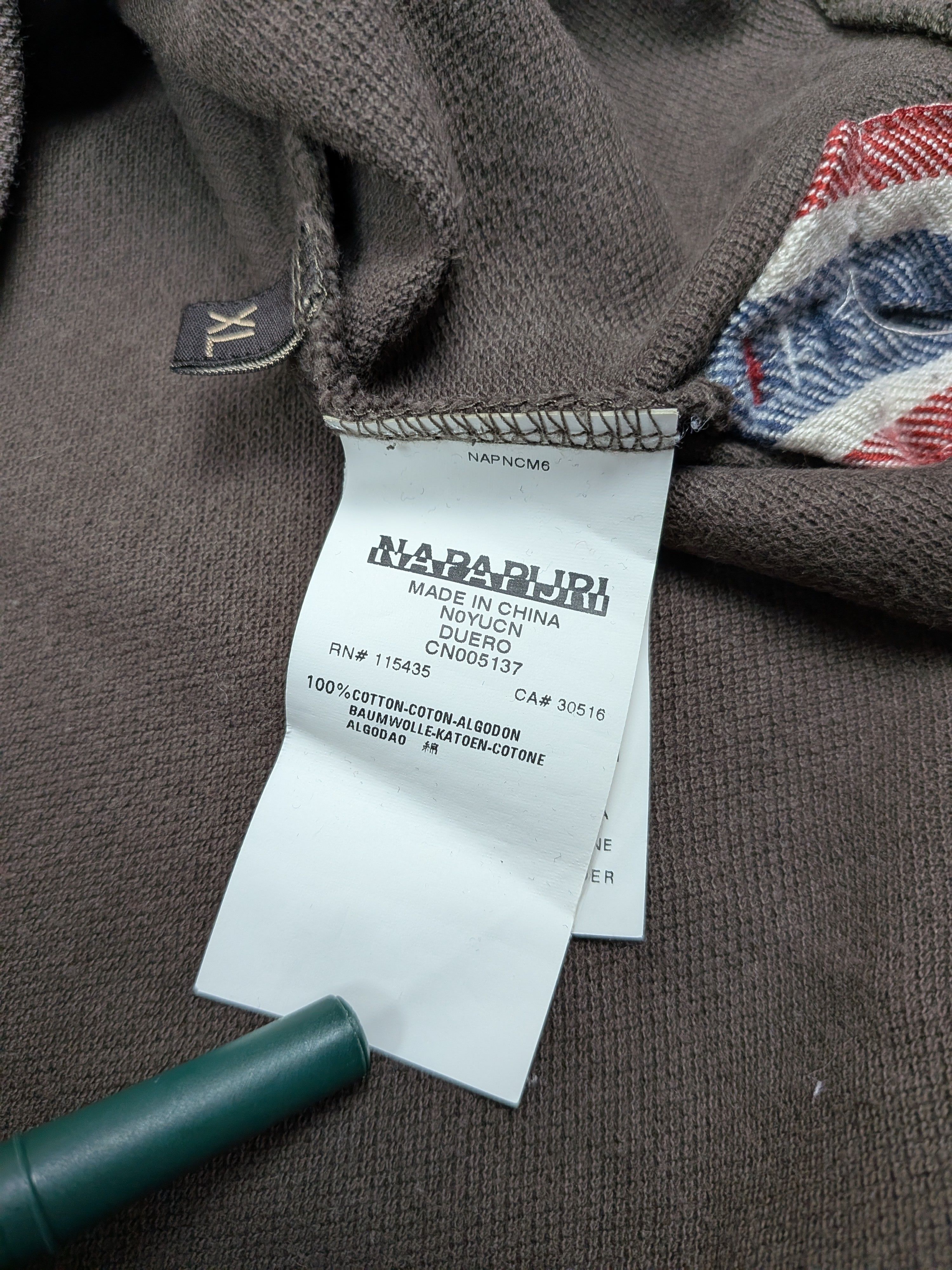 Napapijri Napapijri Vintage Heavy Cotton Rugby Shirt Jumper Size L/XL Size US XL / EU 56 / 4 - 11 Thumbnail