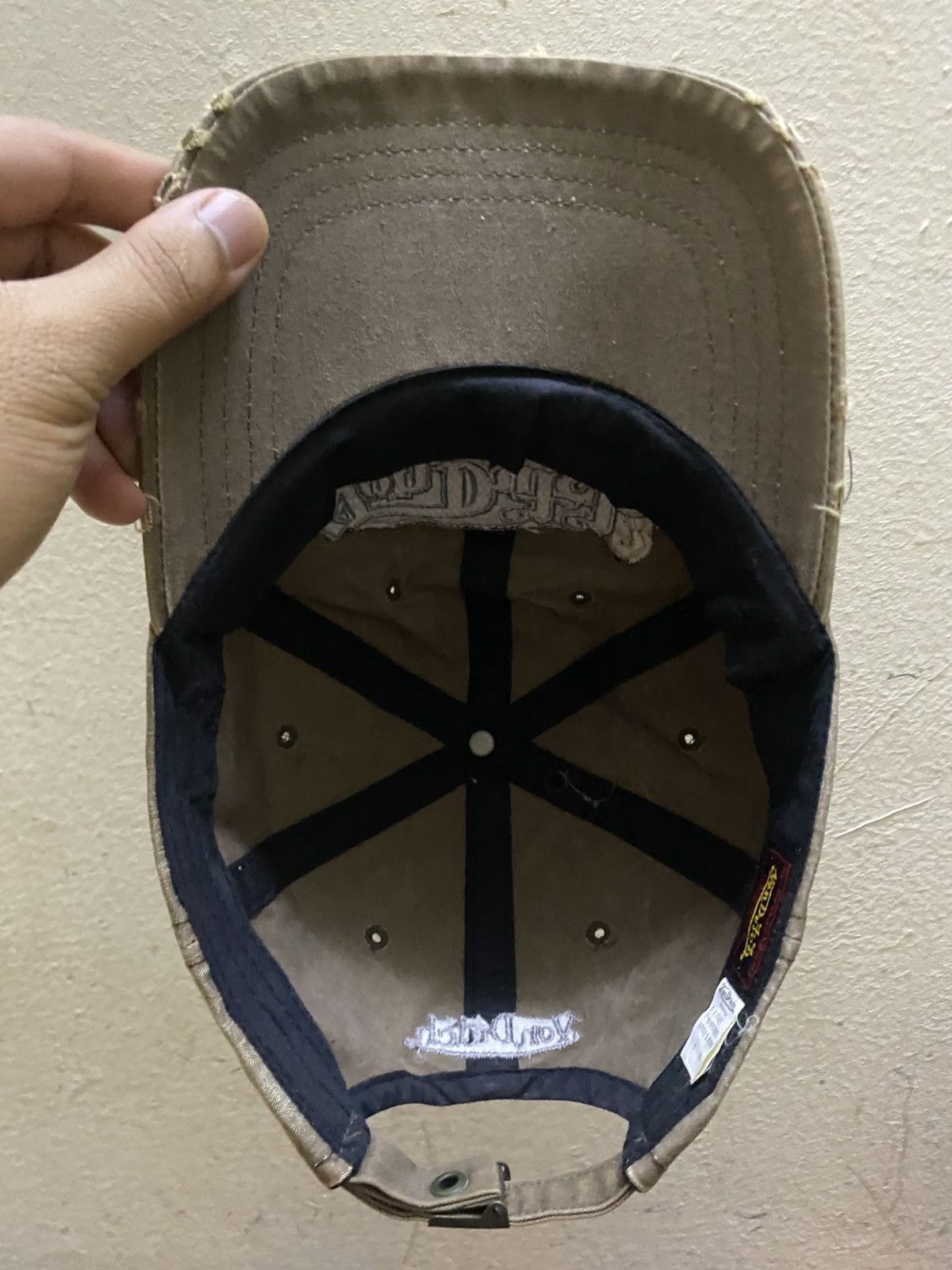 Vintage Vintage Von Dutch Eric Bostrom Hats Distressed Design Size ONE SIZE - 5 Thumbnail