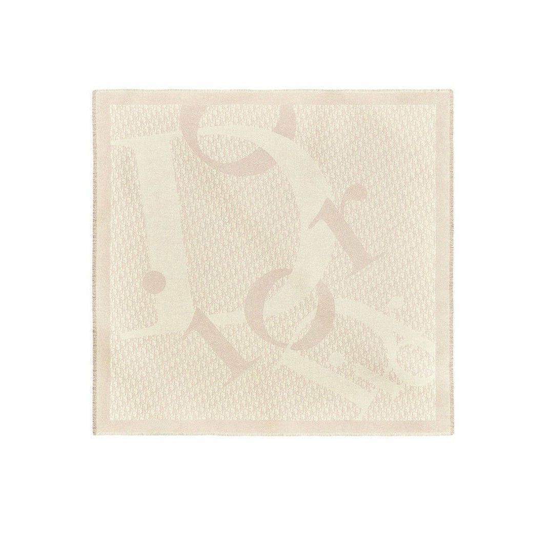 Dior DIOR $1000 Beige Infini Scarf New & Authentic Size ONE SIZE - 1 Preview