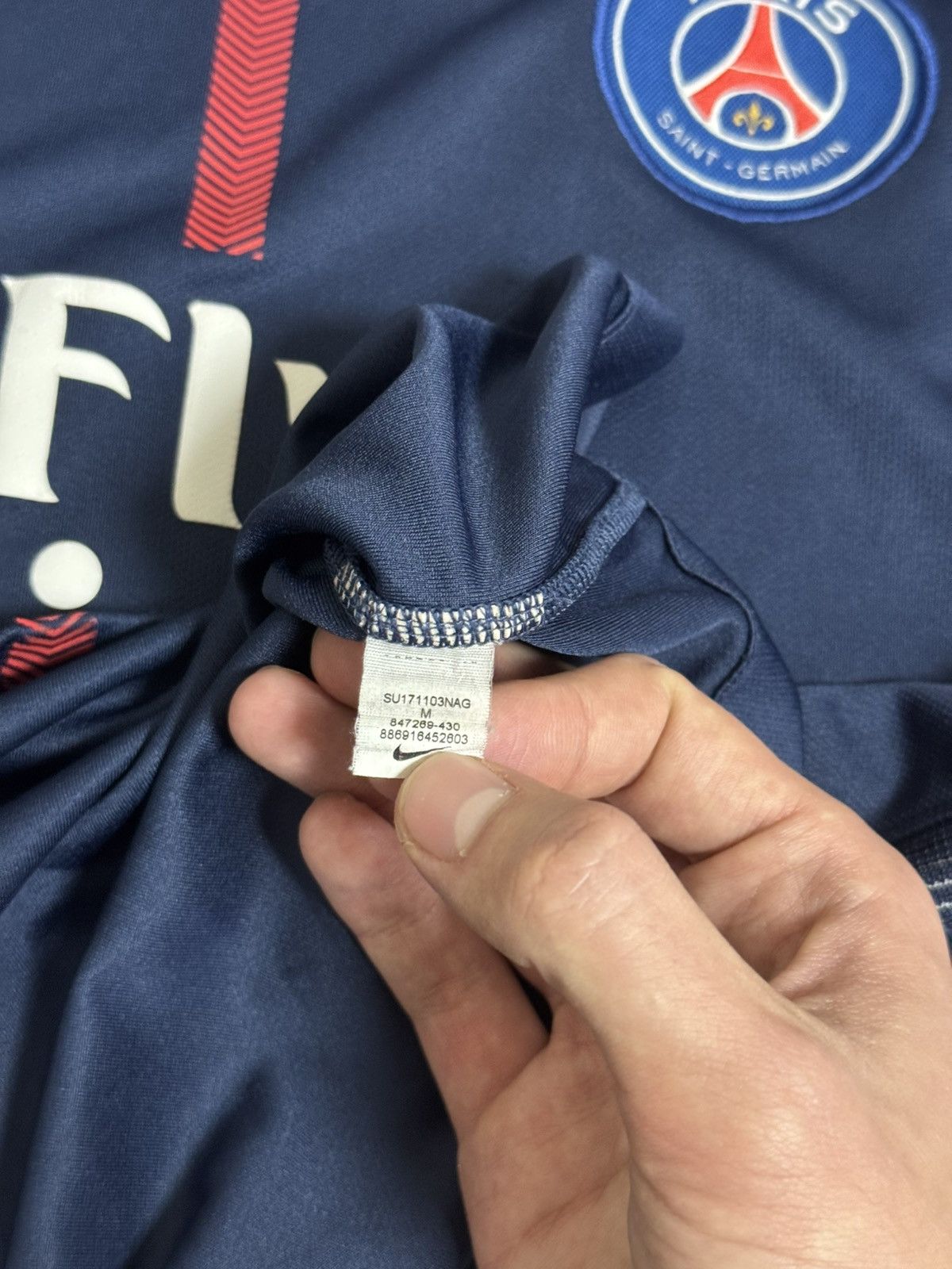 Nike × Vintage Vintage Nike PSG France soccer jersey t-shirt M Paris Size US M / EU 48-50 / 2 - 8 Thumbnail