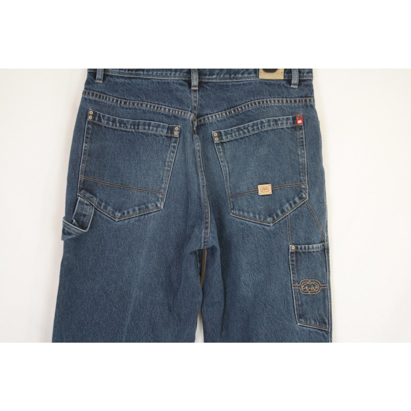 Ecko Unltd. × Vintage Vintage ECKO UNLTD Baggy Carpenter Jeans 34 Wide Leg Skater Size US 34 / EU 50 - 2 Thumbnail