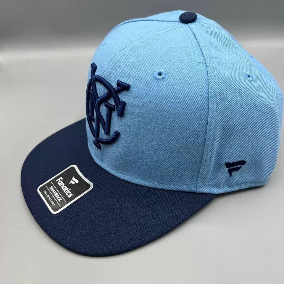 Other New York City FC Hat Men Blue Fanatics MLS Snap Back Cap Size ONE SIZE - 3 Thumbnail