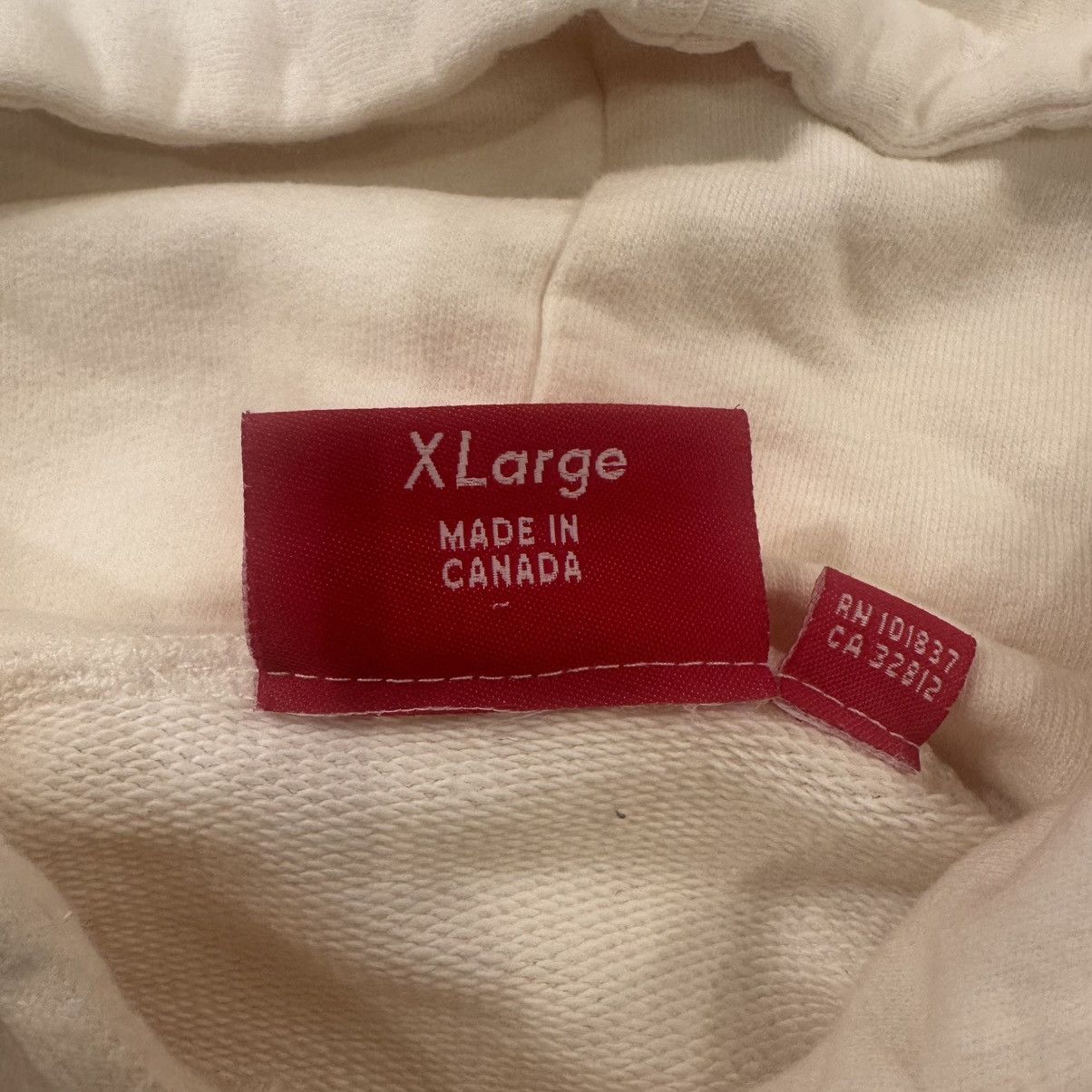 Supreme 2007 Red/Cream Box Logo Hoodie Size US XL / EU 56 / 4 - 3 Thumbnail