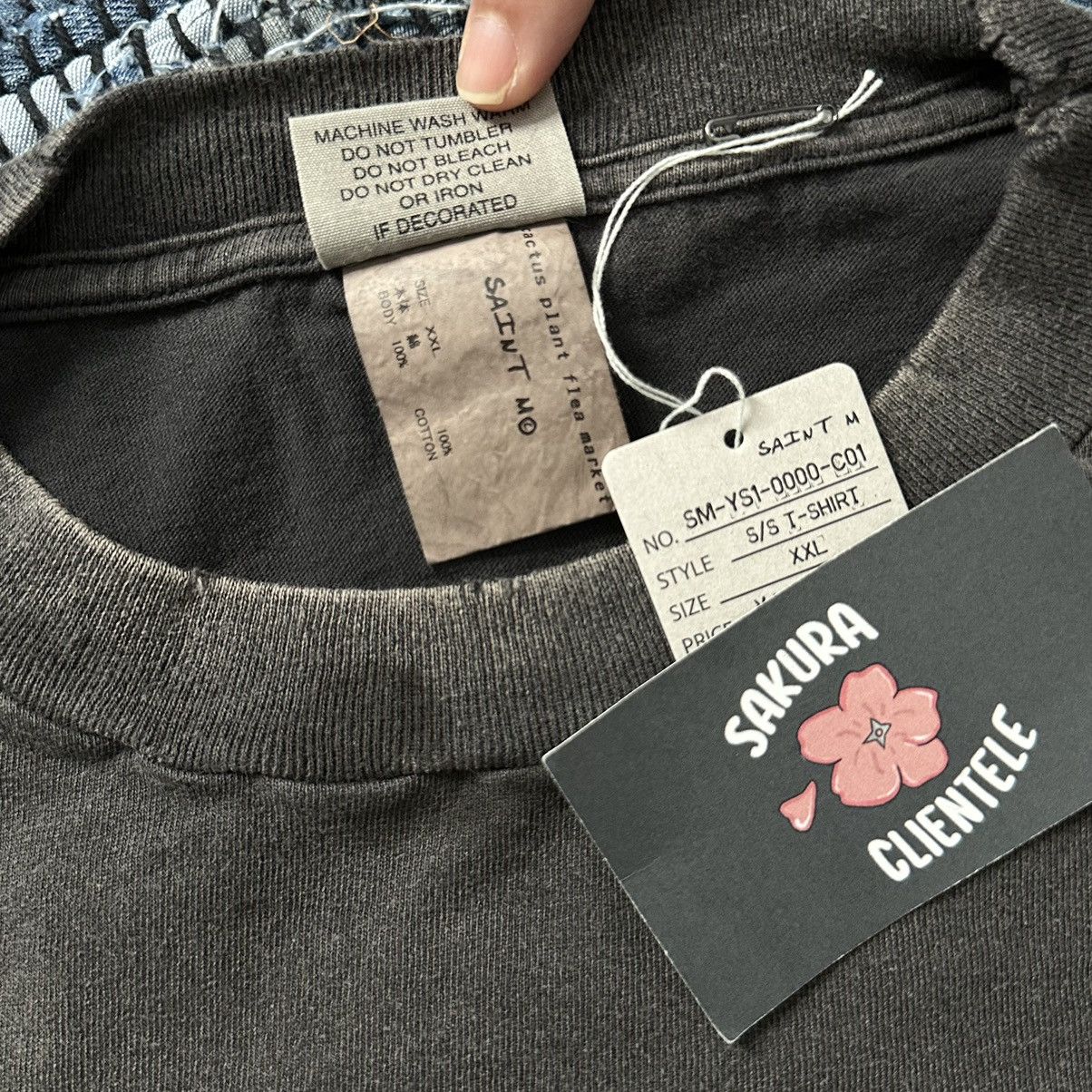 Cactus Plant Flea Market × Japanese Brand × Saint Michael Saint Michael CPFM Mxxxxx Cactus Plant Flea Market Tee Shirt Size US XXL / EU 58 / 5 - 3 Thumbnail