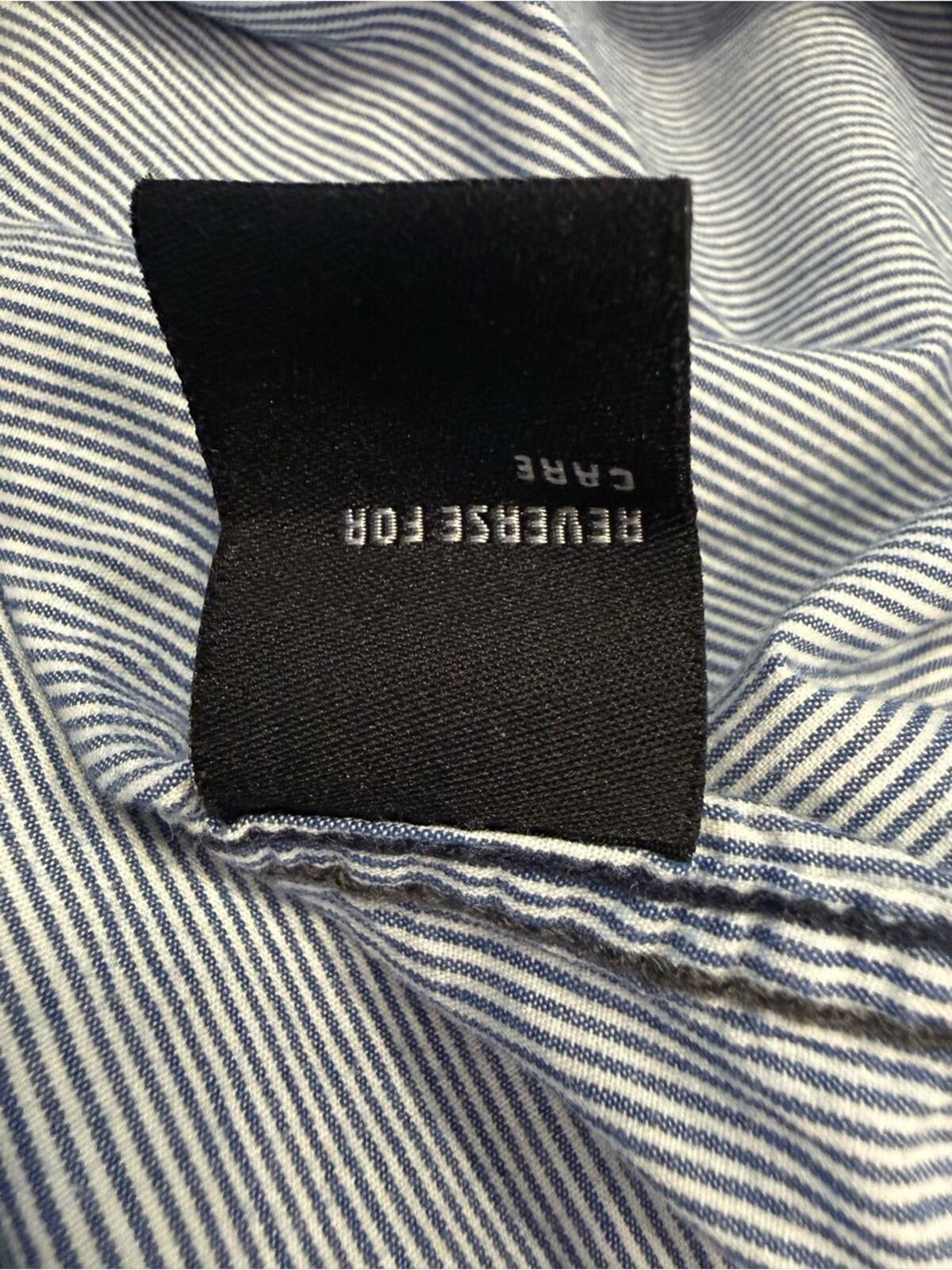 Eighty Eight Eighty Eight Platinum button up blue white striped SZ XXL Size US XXL / EU 58 / 5 - 6 Thumbnail