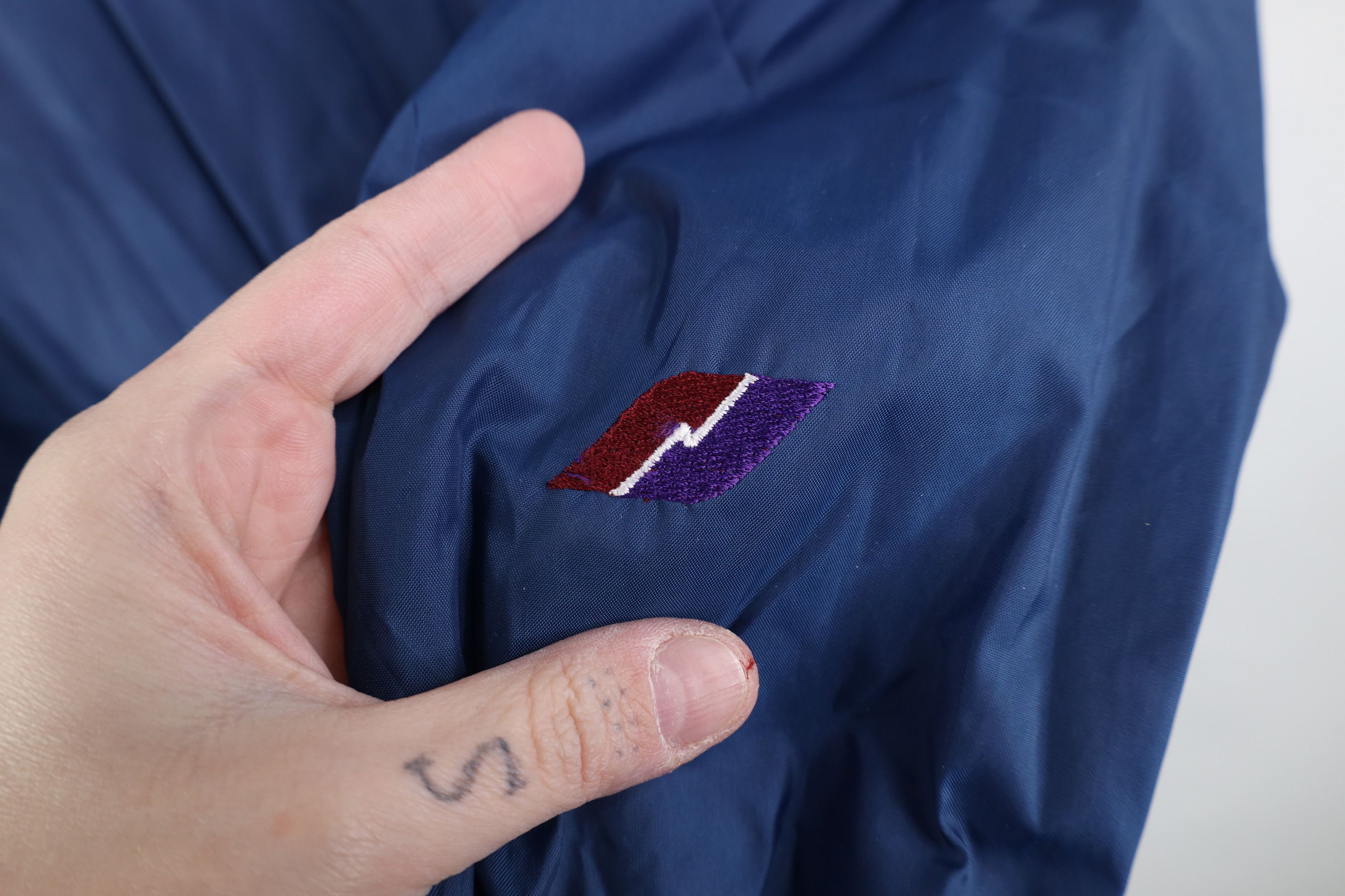 Vintage Vintage 90s Streetwear Pullover Windbreaker Jacket Blue Size US XL / EU 56 / 4 - 4 Thumbnail