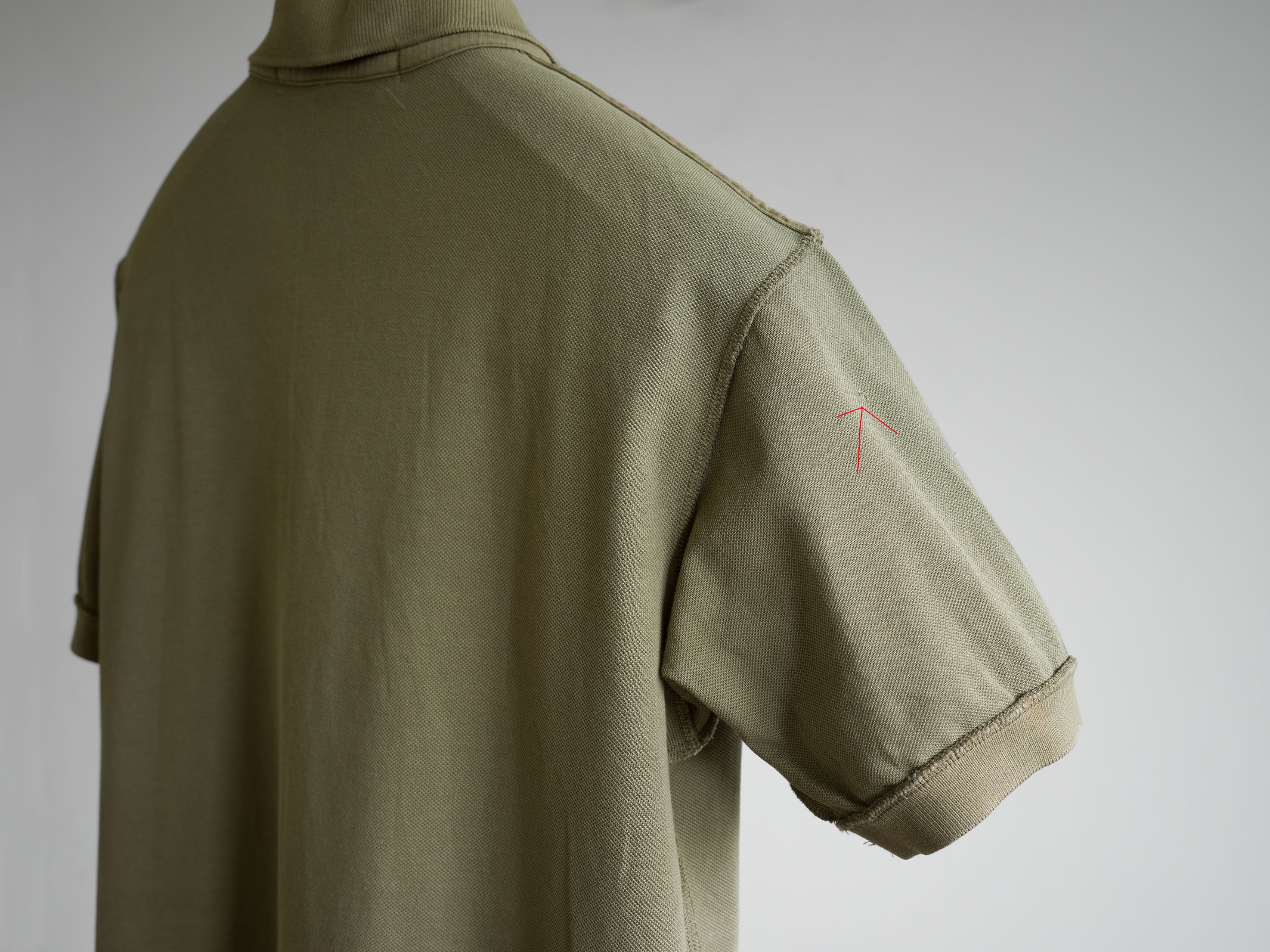 Junya Watanabe × Lacoste AW2006 JUNYA WATANABE MAN INSIDE-OUT LACOSTE POLO SHIRT Size US S / EU 44-46 / 1 - 6 Thumbnail