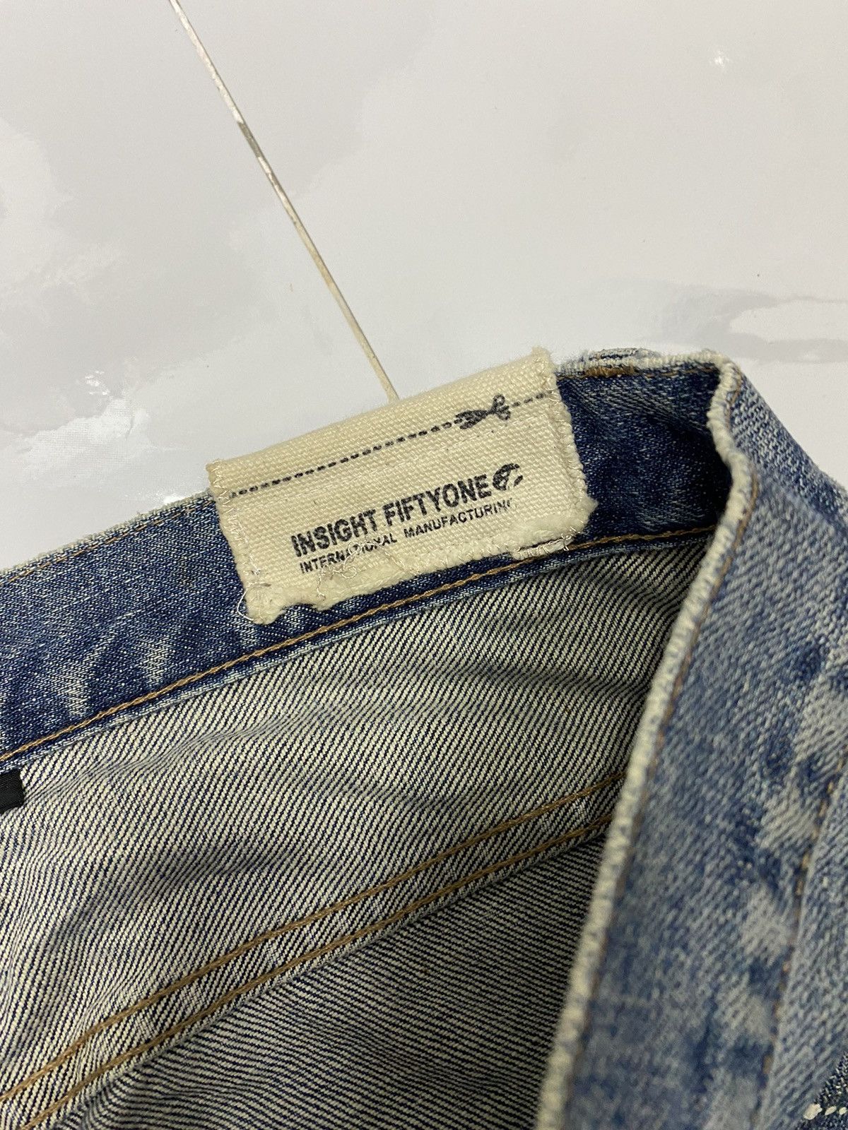 14th Addiction 🔥THE VOID INSIGHT FIFTYONE PUNK GOTH DISTRESSED DENIM JEANS Size US 32 / EU 48 - 10 Thumbnail