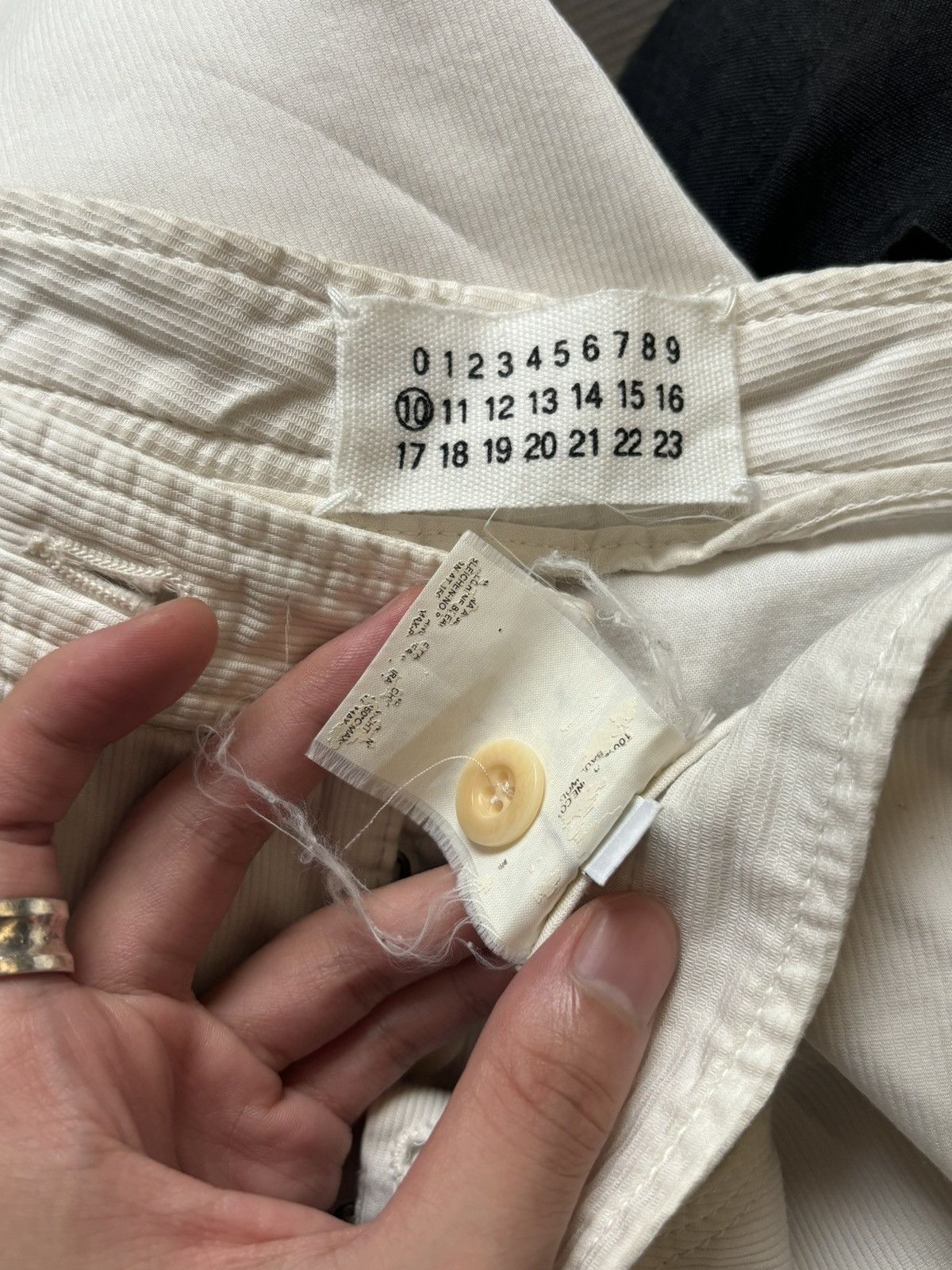 Maison Margiela Maison Martin Margiela｜00's Double-Back-Pocket Trousers Size US 34 / EU 50 - 7 Thumbnail