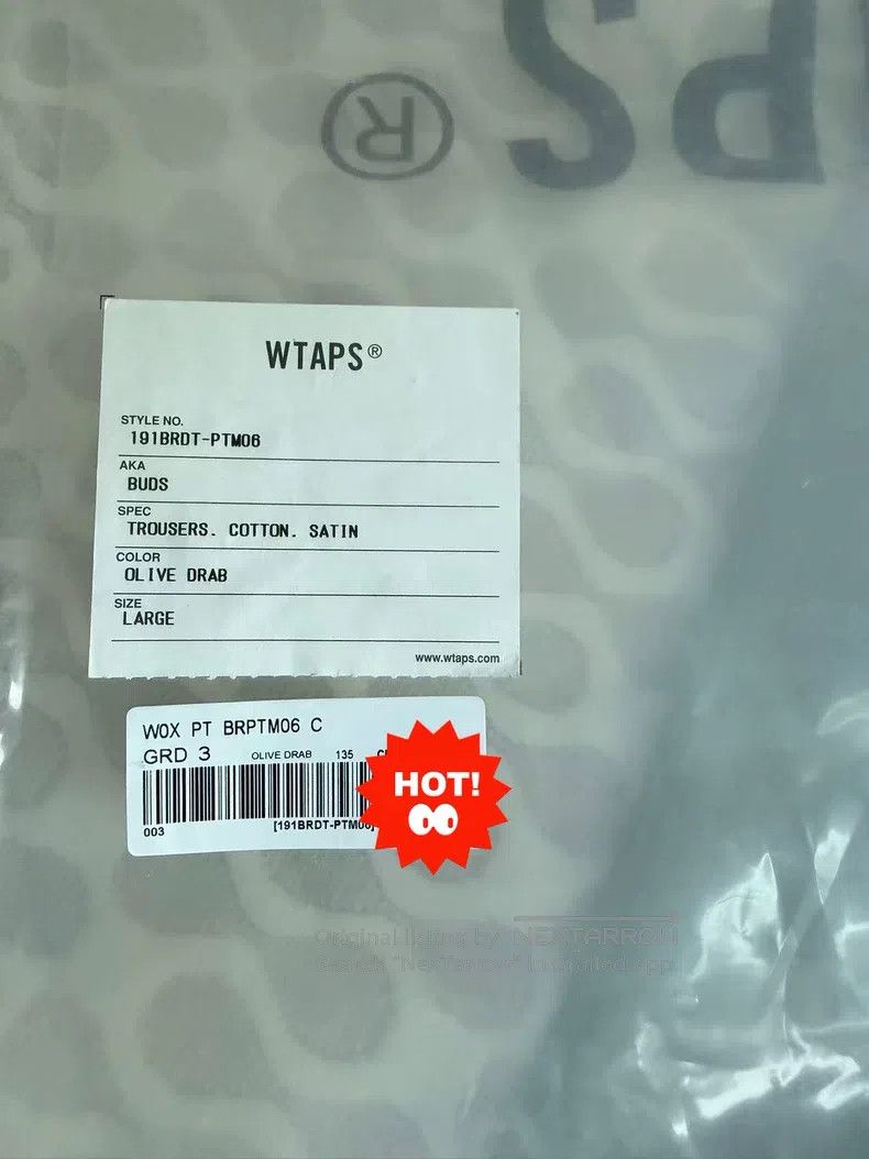 Wtaps Wtaps size L Cargo Pants Size US 28 / EU 44 - 6 Thumbnail