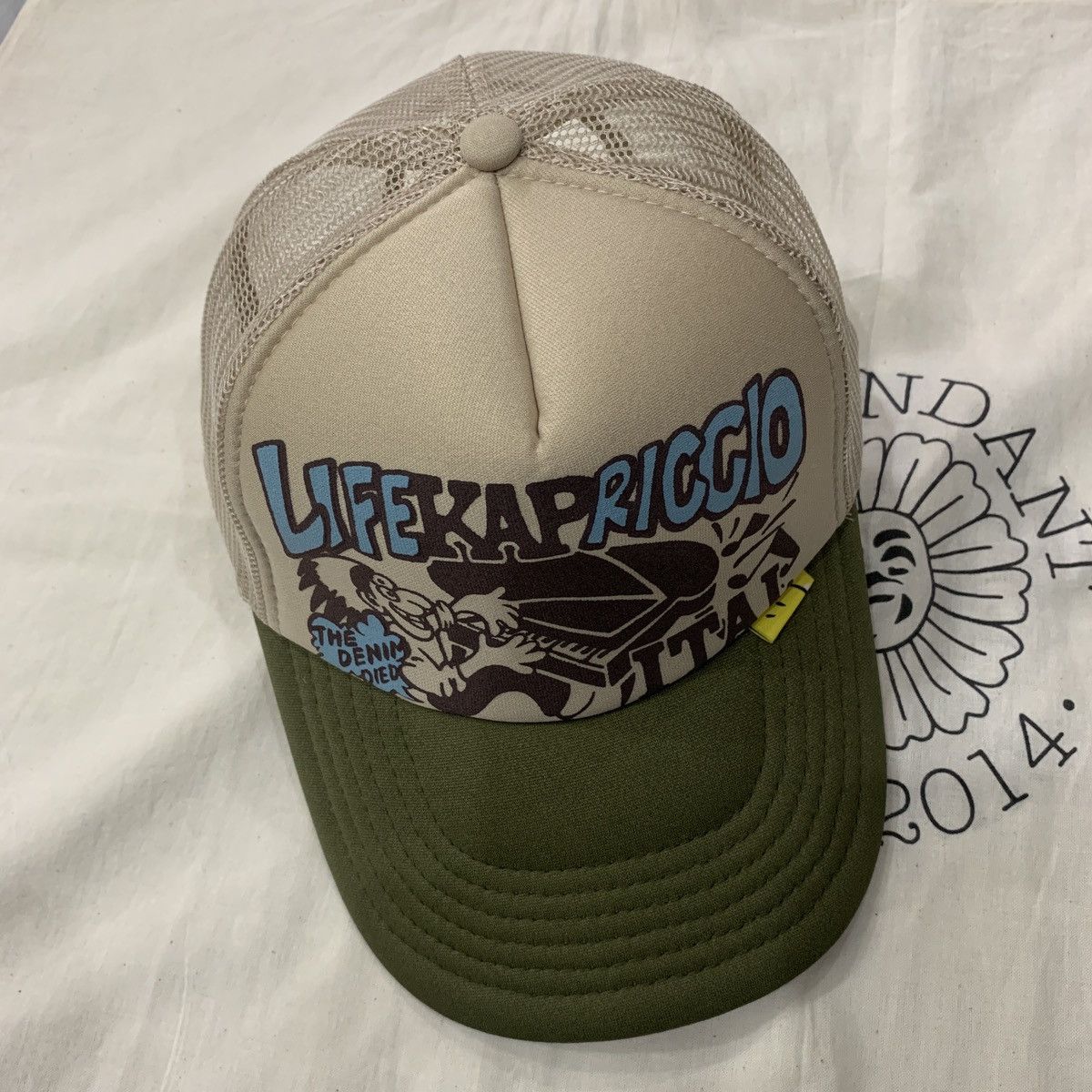 Kapital kapital life kapriccio trucker cap Size ONE SIZE - 1 Thumbnail