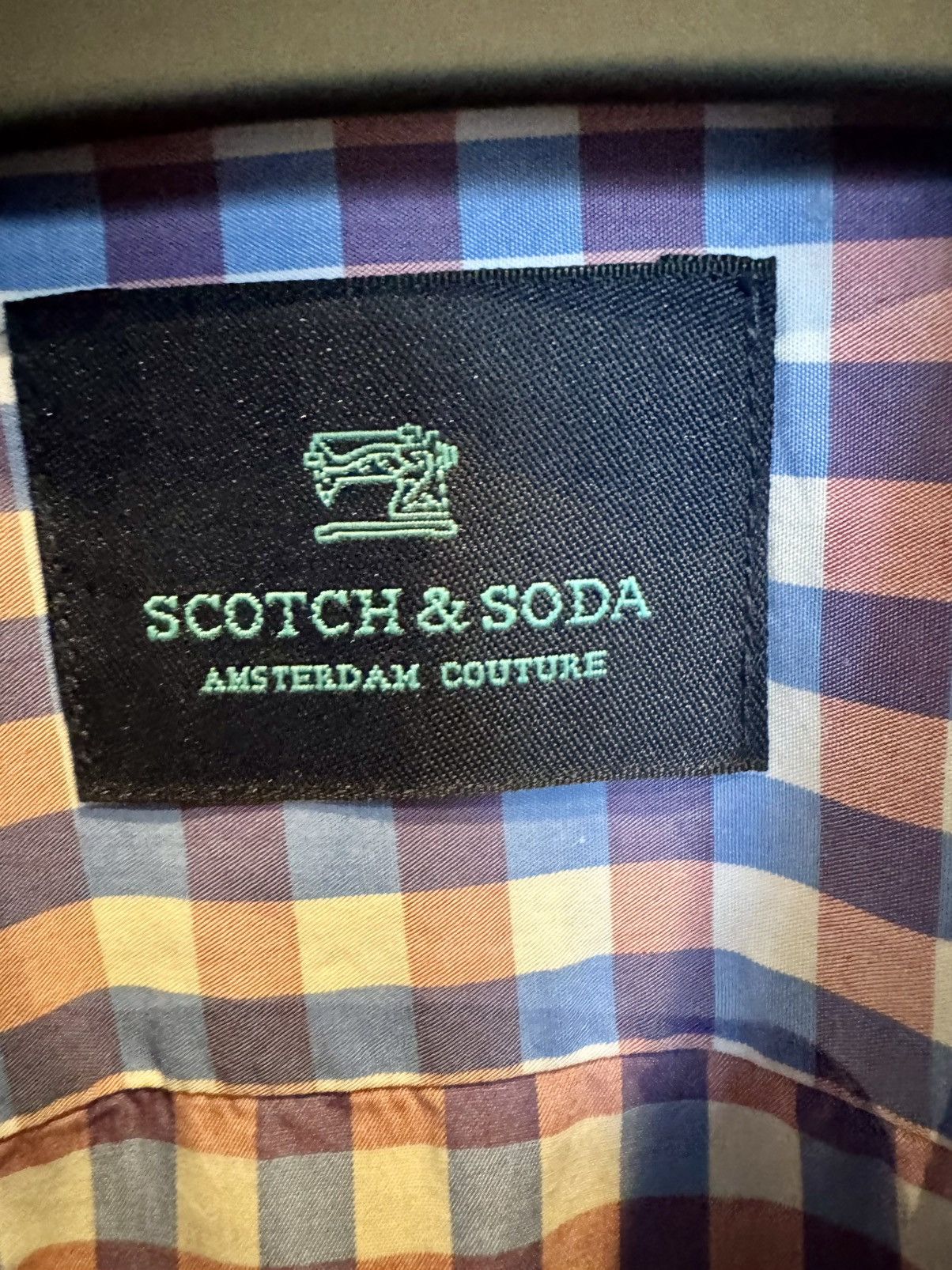 Scotch & Soda Scotch and Soda Checkered Shirt Size US S / EU 44-46 / 1 - 4 Thumbnail