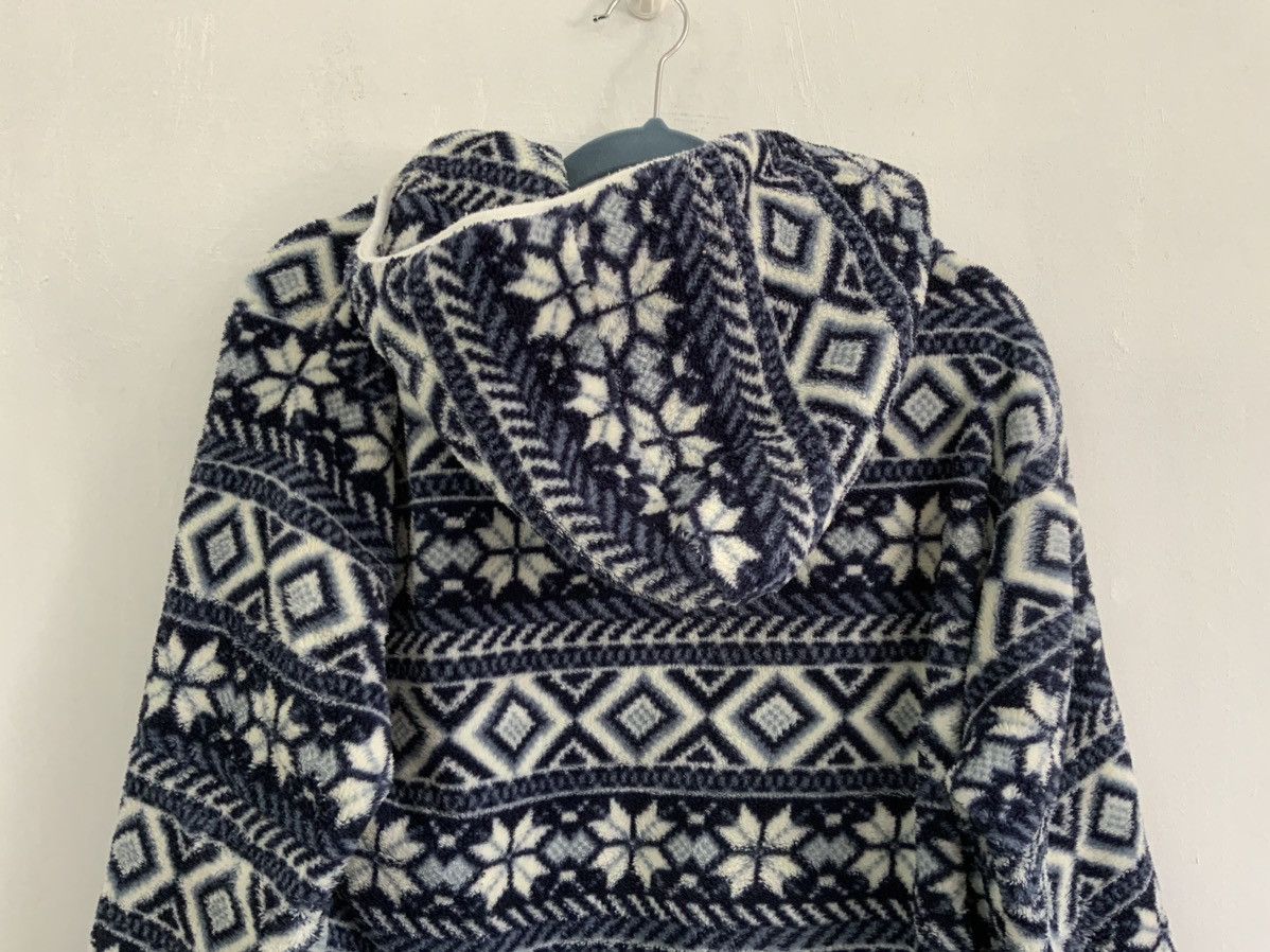 If Six Was Nine Vintage Basically Native Indigo Blue Fleece Size US L / EU 52-54 / 3 - 6 Thumbnail