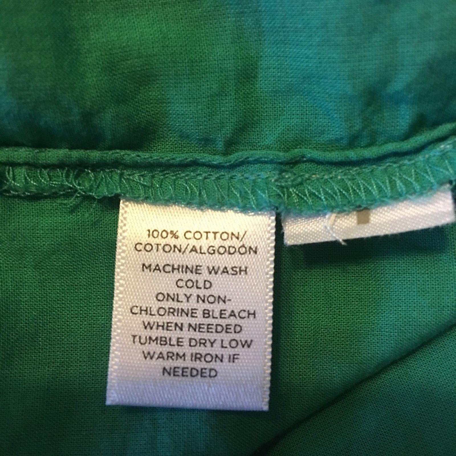 Loft Ann Taylor Loft Softened green button front top XS Size XS / US 0-2 / IT 36-38 - 7 Thumbnail