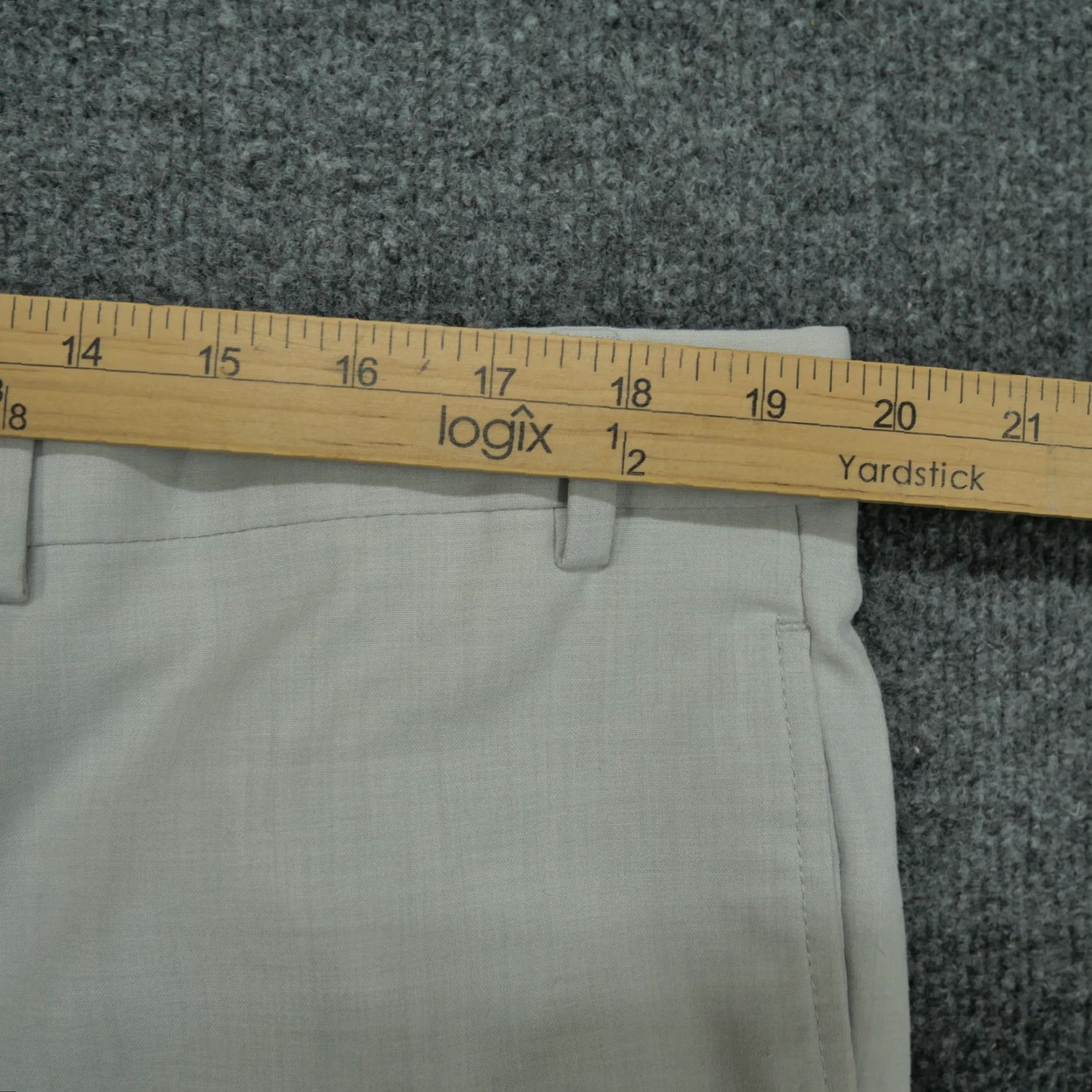 Ralph Lauren Ralph Lauren Pants Mens 40x32 Grey Slacks Stretch Business Work Dress Pants Size US 40 / EU 56 - 7 Thumbnail