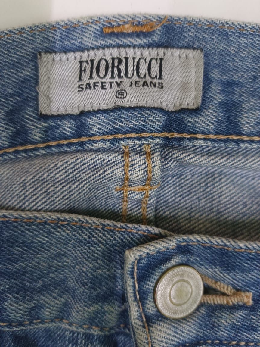 Fiorucci × Japanese Brand Vintage Fiorucci Safety Jeans Italy Red Selvedge Size US 31 - 6 Thumbnail