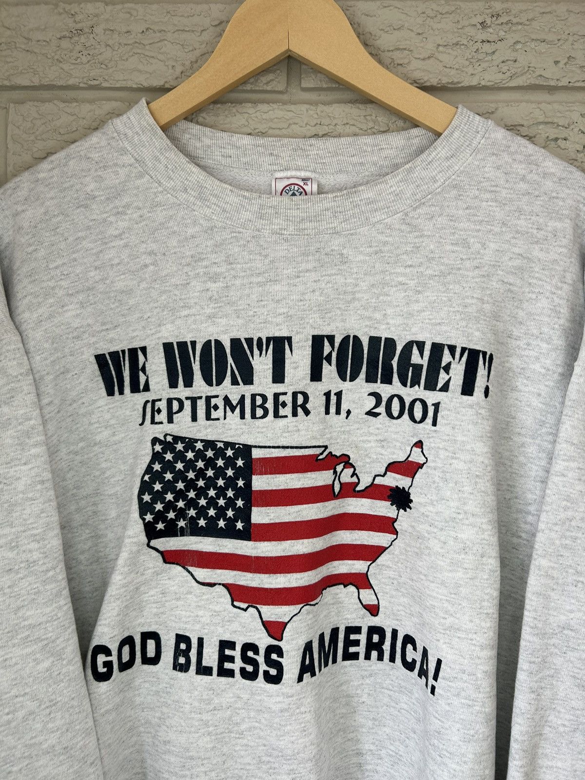 Vintage Vintage 9/11 We Wont Forget Crewneck Size US XL / EU 56 / 4 - 2 Thumbnail