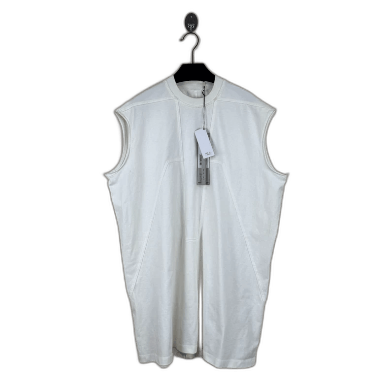 Rick Owens rickowens 24SS white sleeveless vest Size US S / EU 44-46 / 1 - 1 Thumbnail