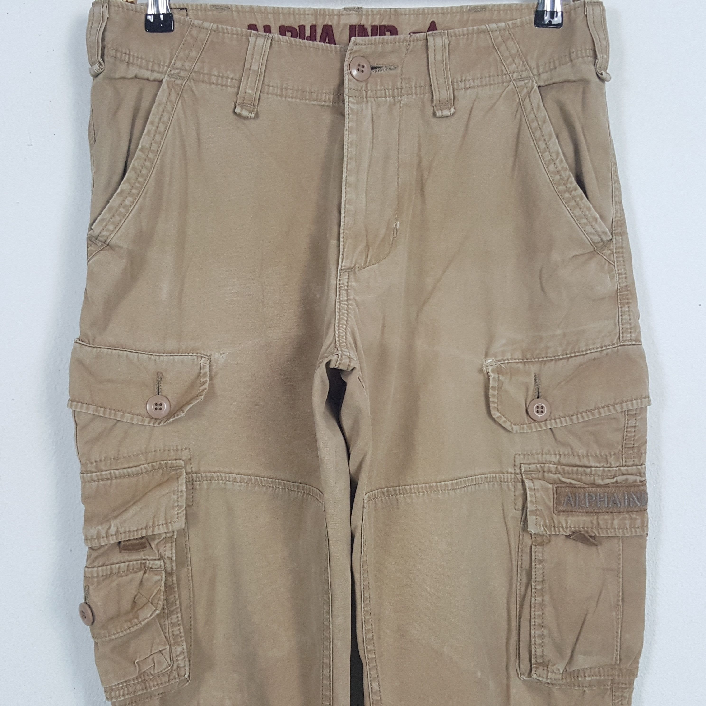 Alpha Industries × Vintage Vintage Alpha Industries Military Cargo Pants Size US 31 - 2 Thumbnail