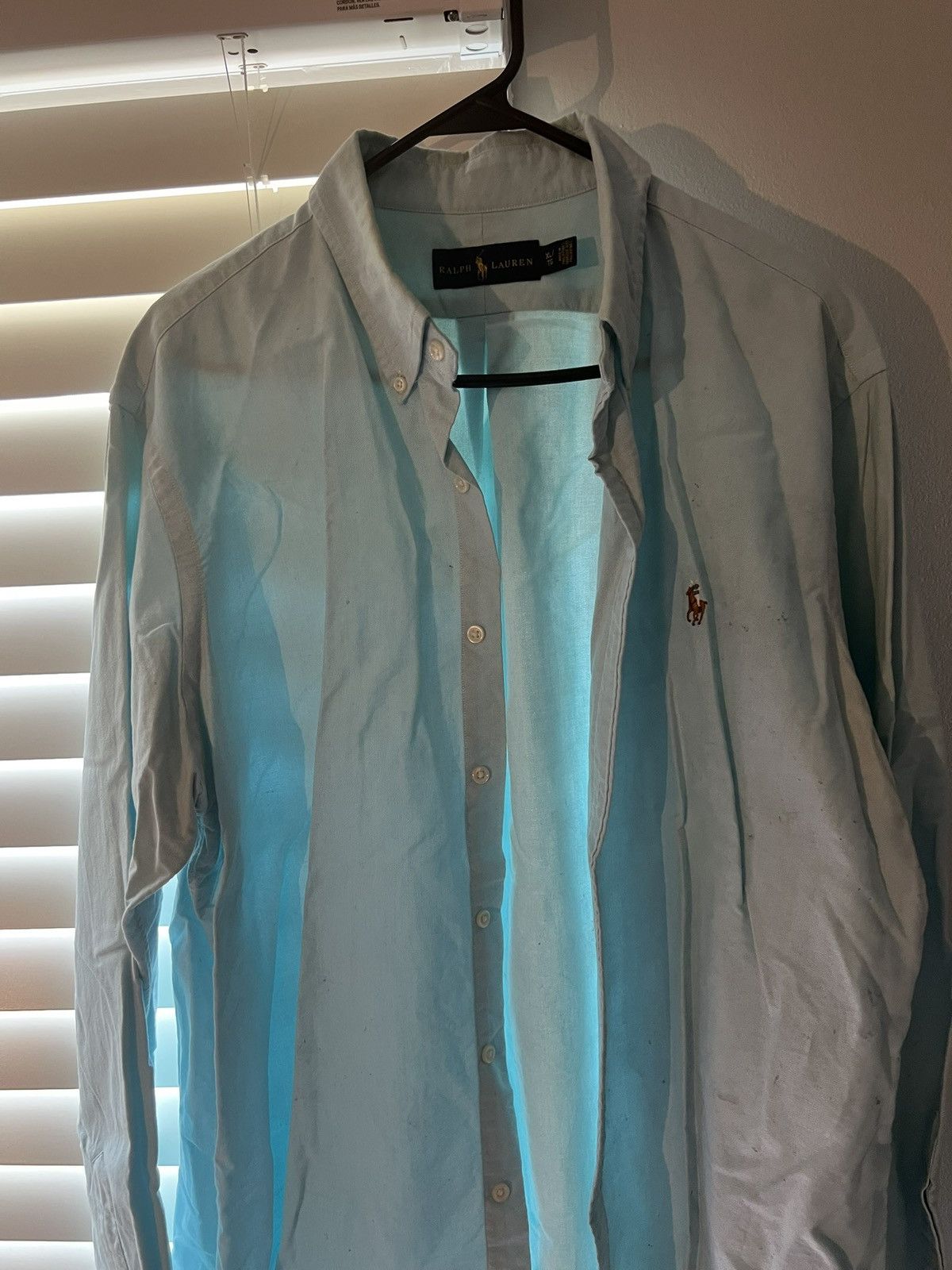 Polo Ralph Lauren Teal Ralph Lauren Button Up Shirt Size US XL / EU 56 / 4 - 1 Thumbnail