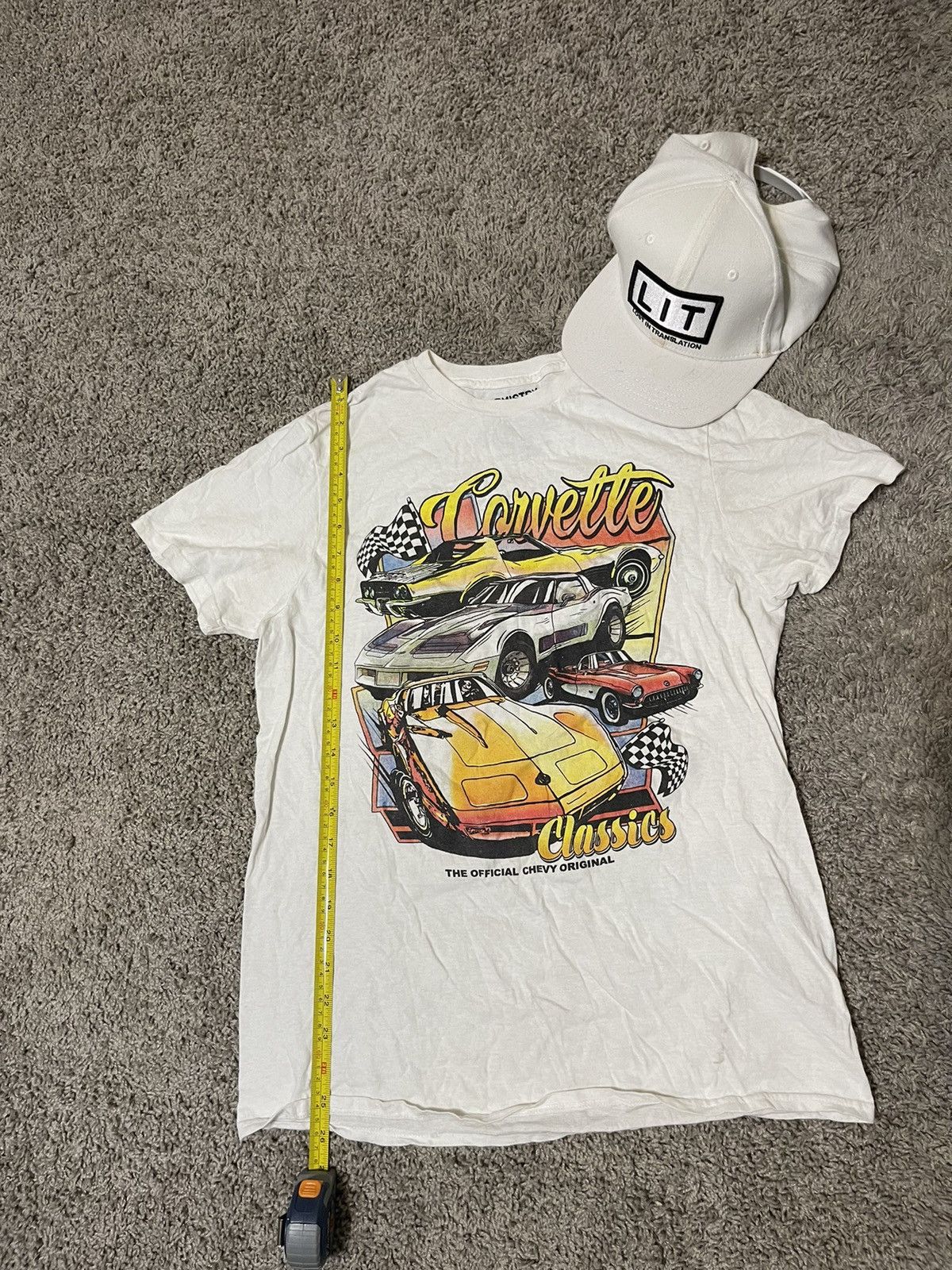 Vintage Vintage Corvette tee Size US L / EU 52-54 / 3 - 1 Thumbnail