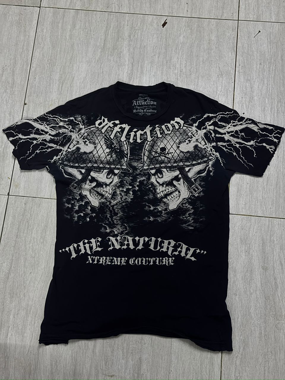 Affliction Y2K AFFLICTION RANDY COUTURE OVP TEE Size US M / EU 48-50 / 2 - 1 Thumbnail